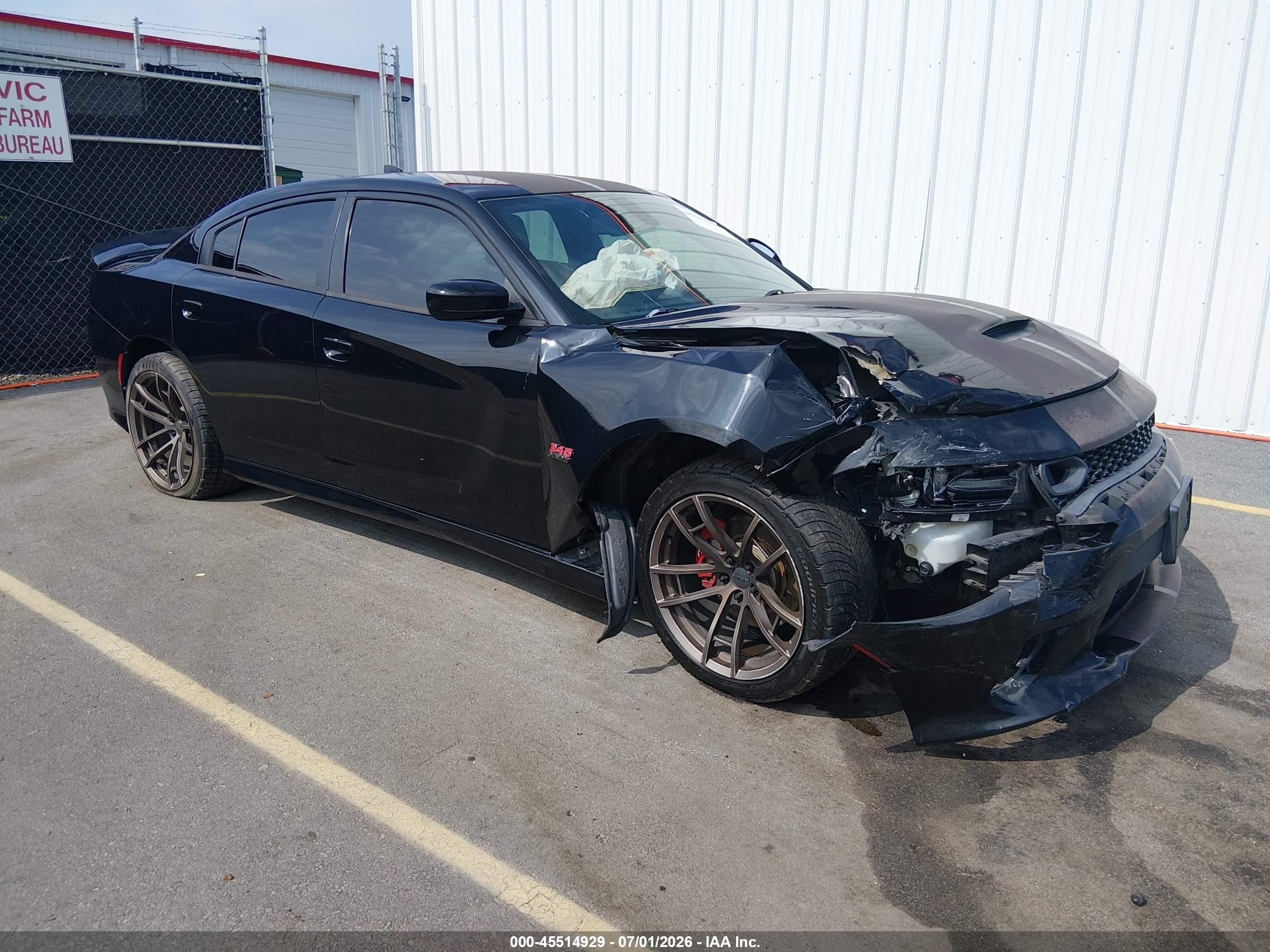 2019 Dodge Charger R/T, VIN 2C3CDXCT4KH575303 — Front end