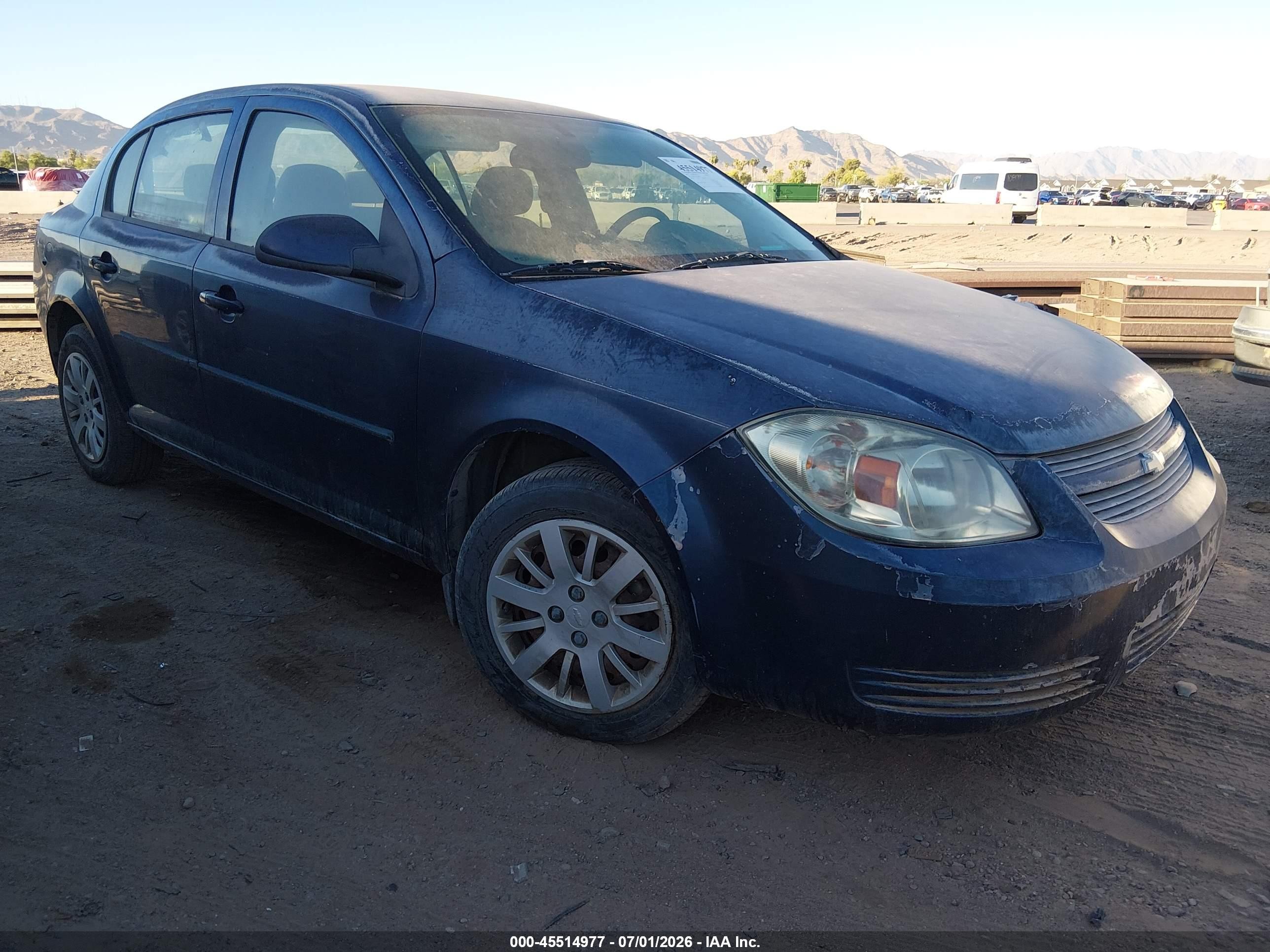 2010 Chevrolet Cobalt 1LT, VIN 1G1AD5F5XA7208896 — Обычный износ