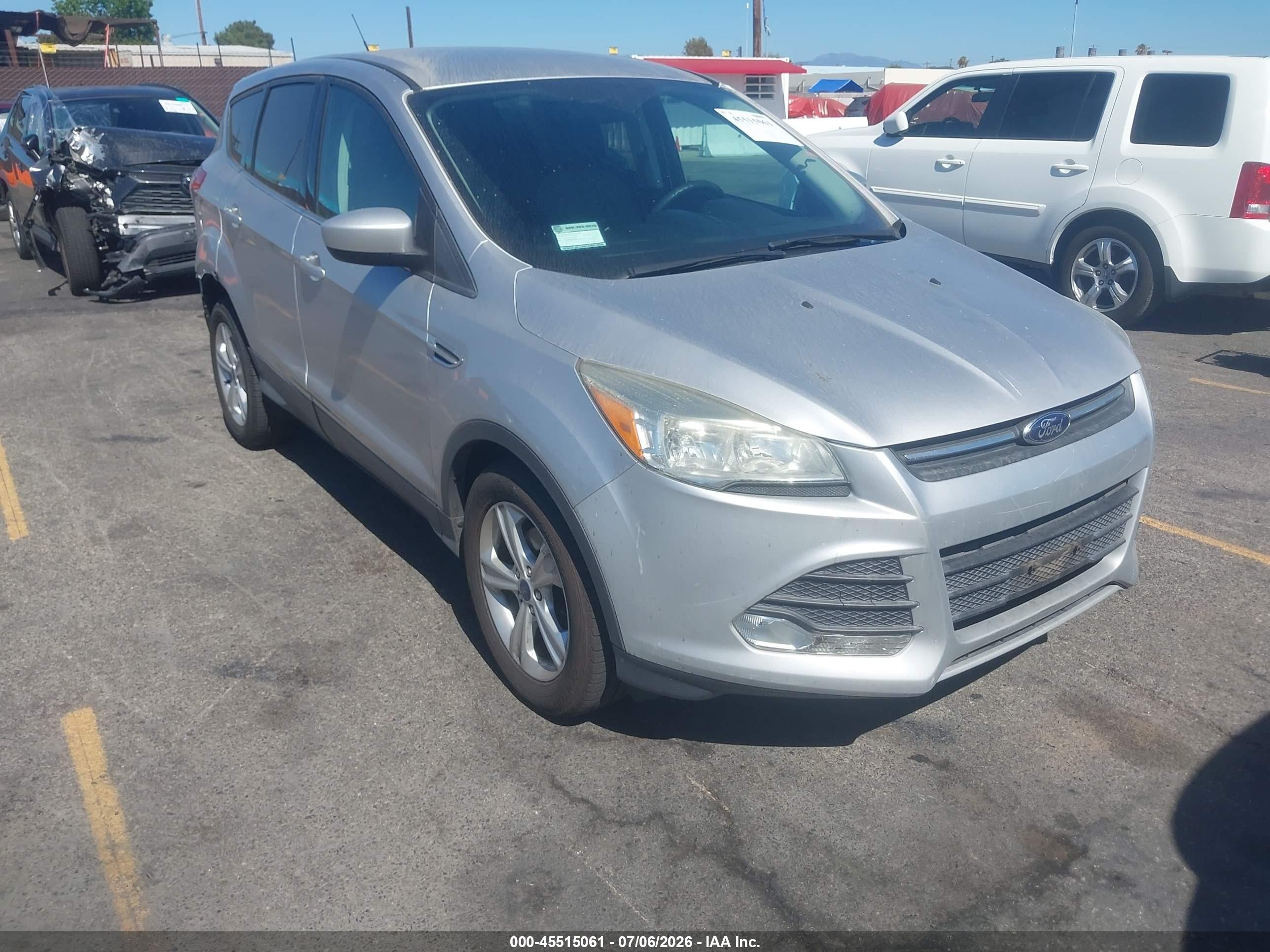 2015 Ford Escape SE, VIN 1FMCU0G74FUA92439 — Rear end