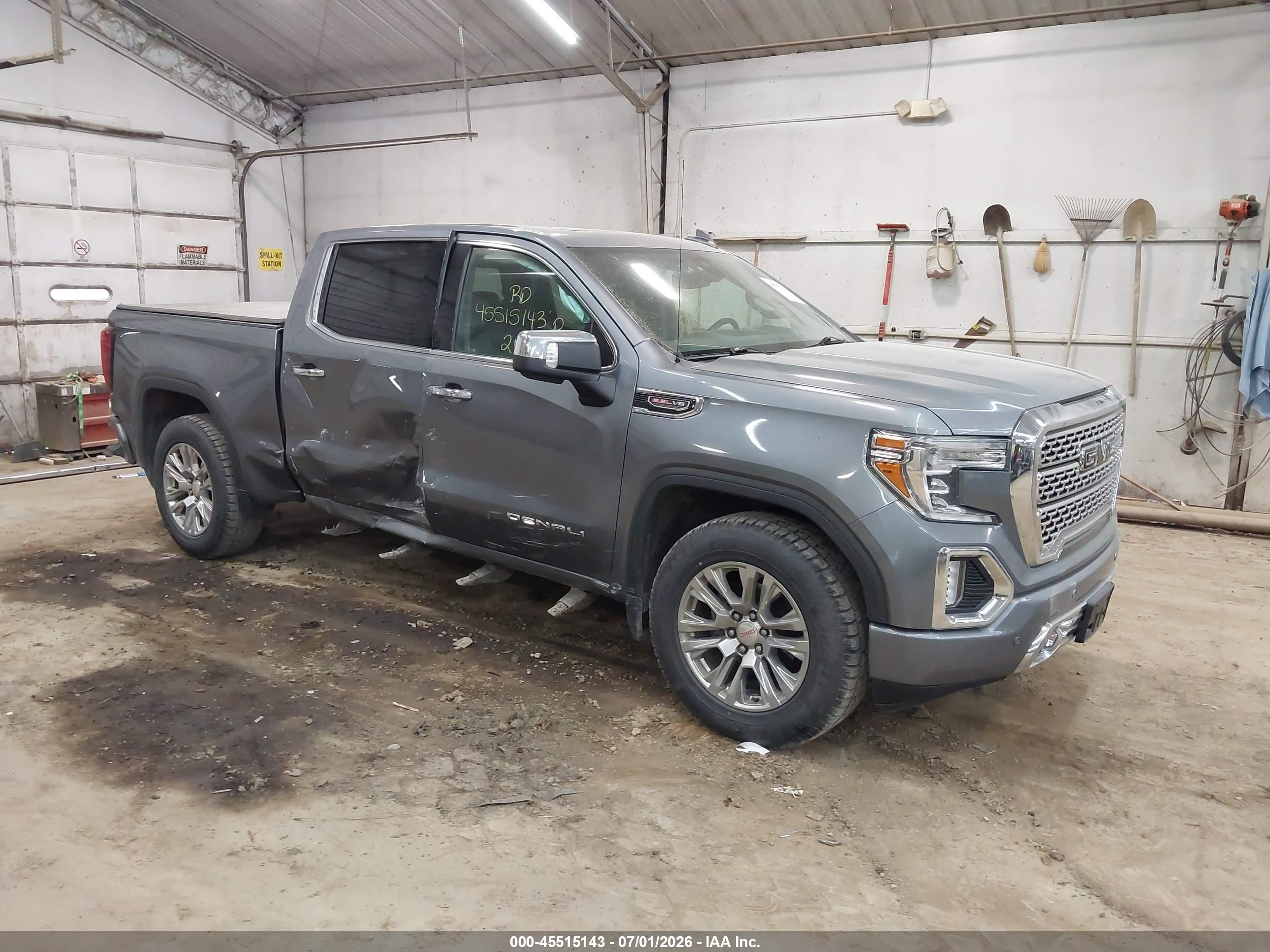 2021 GMC Sierra 1500 Denali, VIN 3GTU9FEL5MG466781 — Side