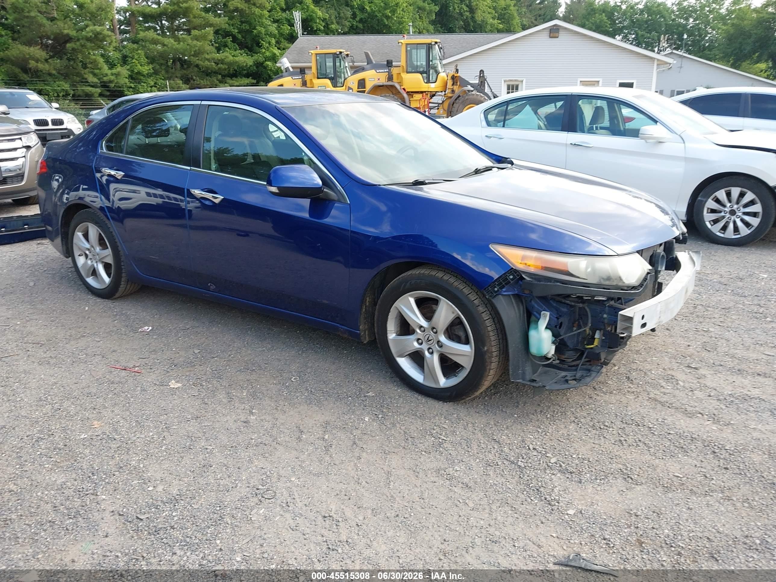 2010 Acura TSX, VIN JH4CU2F62AC005546 — Front end
