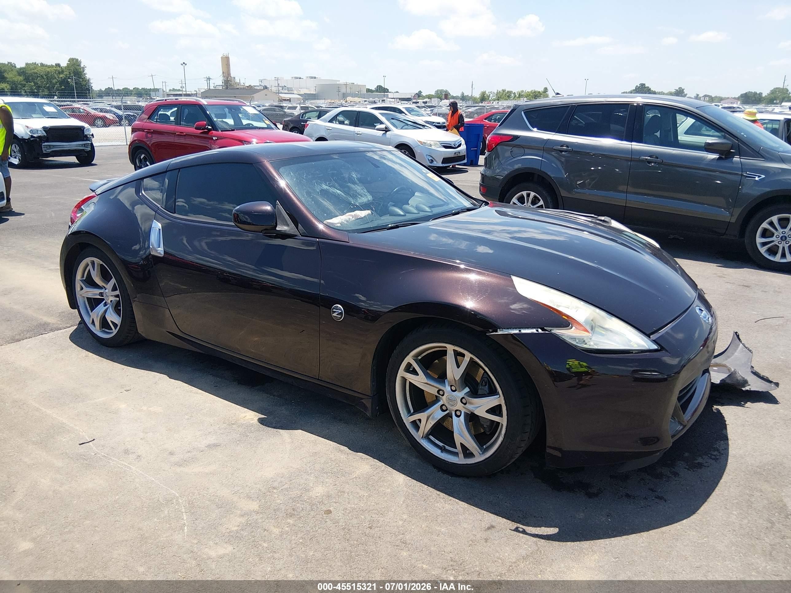 2010 Nissan 370Z Touring, VIN JN1AZ4EH4AM504161 — Front end