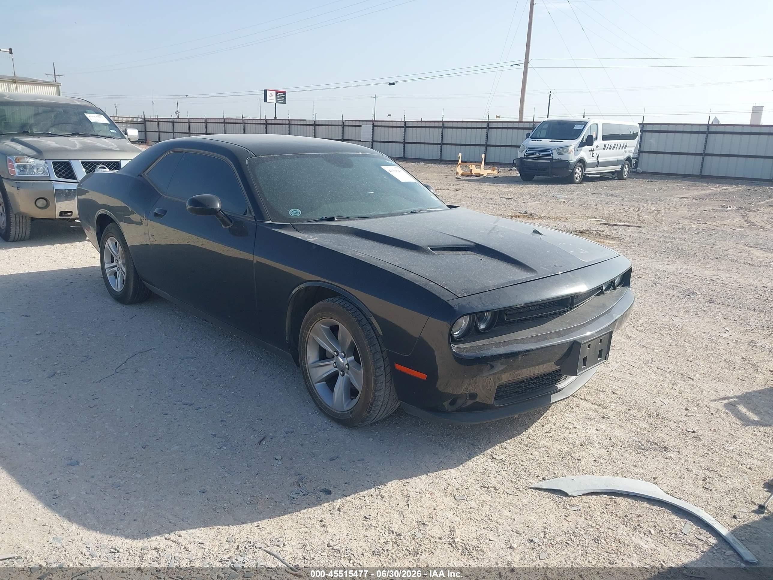 2016 Dodge Challenger SXT, VIN 2C3CDZAG9GH278925 — Repossession