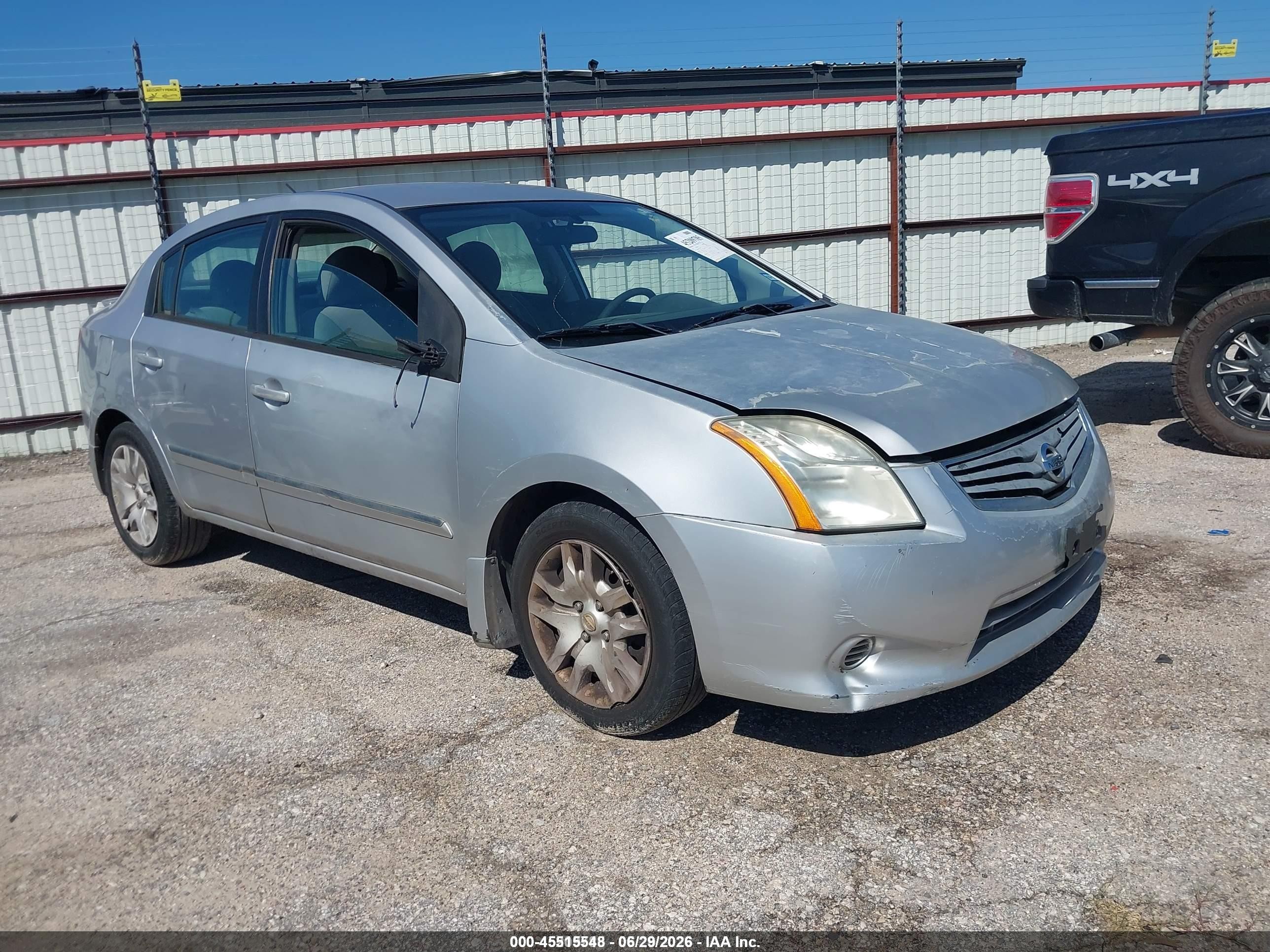 2012 Nissan Sentra SR, VIN 3N1AB6AP5CL683305 — Side