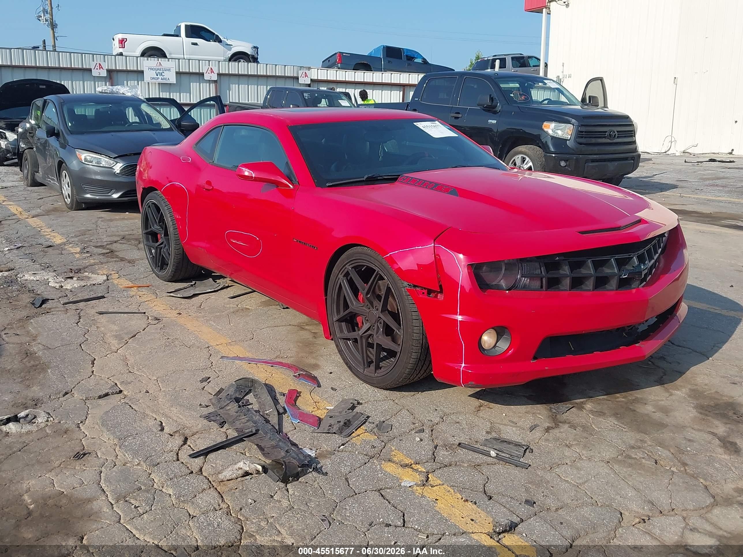 2011 Chevrolet Camaro 2SS, VIN 2G1FK1EJ7B9140947 — Front end