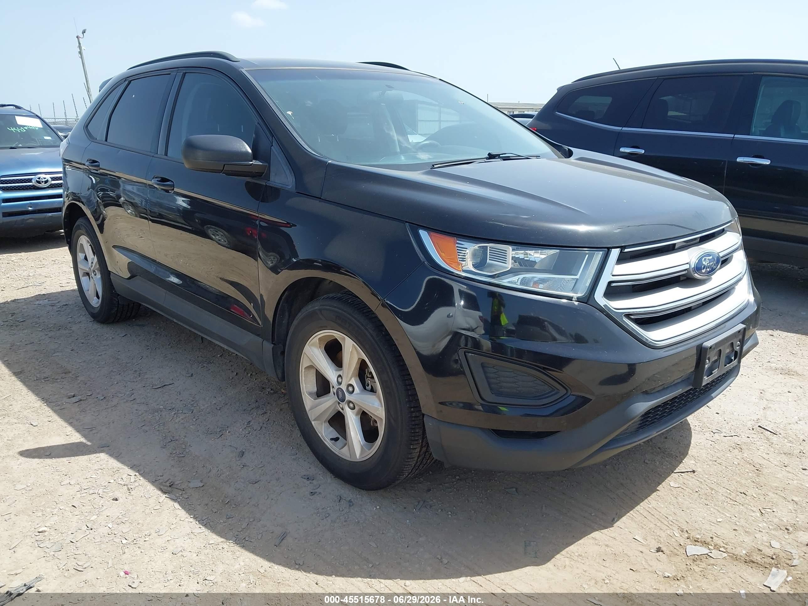 2017 Ford Edge SE, VIN 2FMPK3G96HBC63775 — Normal wear