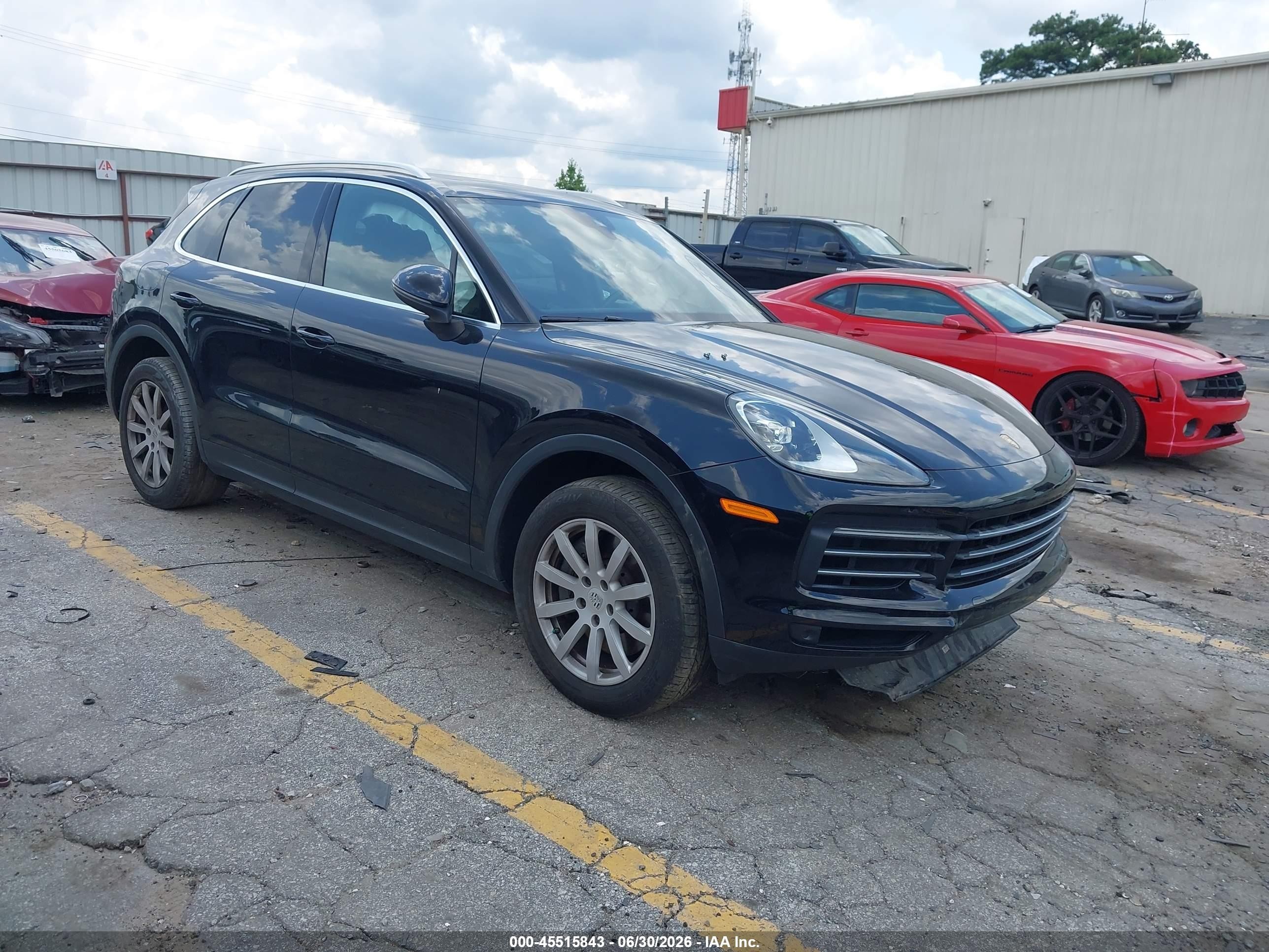 2019 Porsche Cayenne S, VIN WP1AB2AY3KDA61688 — Зад