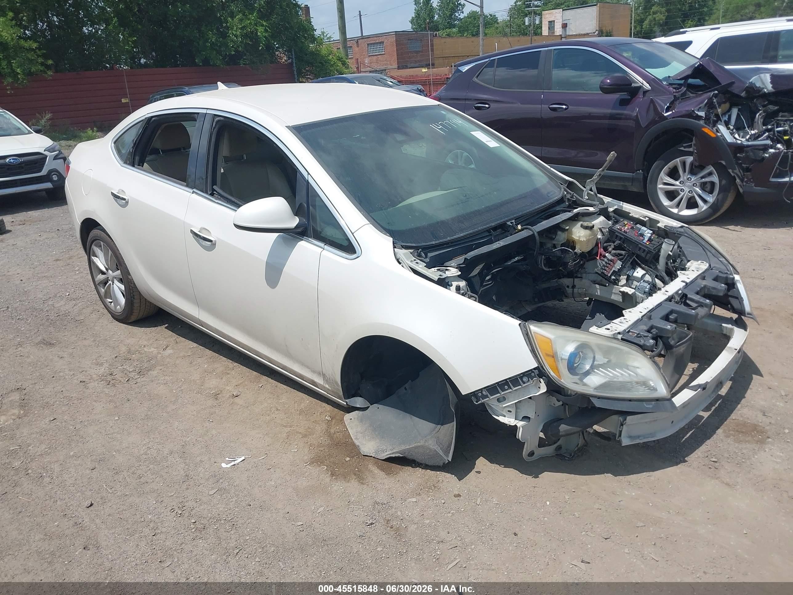 2014 Buick Verano Convenience Group, VIN 1G4PR5SK1E4147794 — Theft recovery