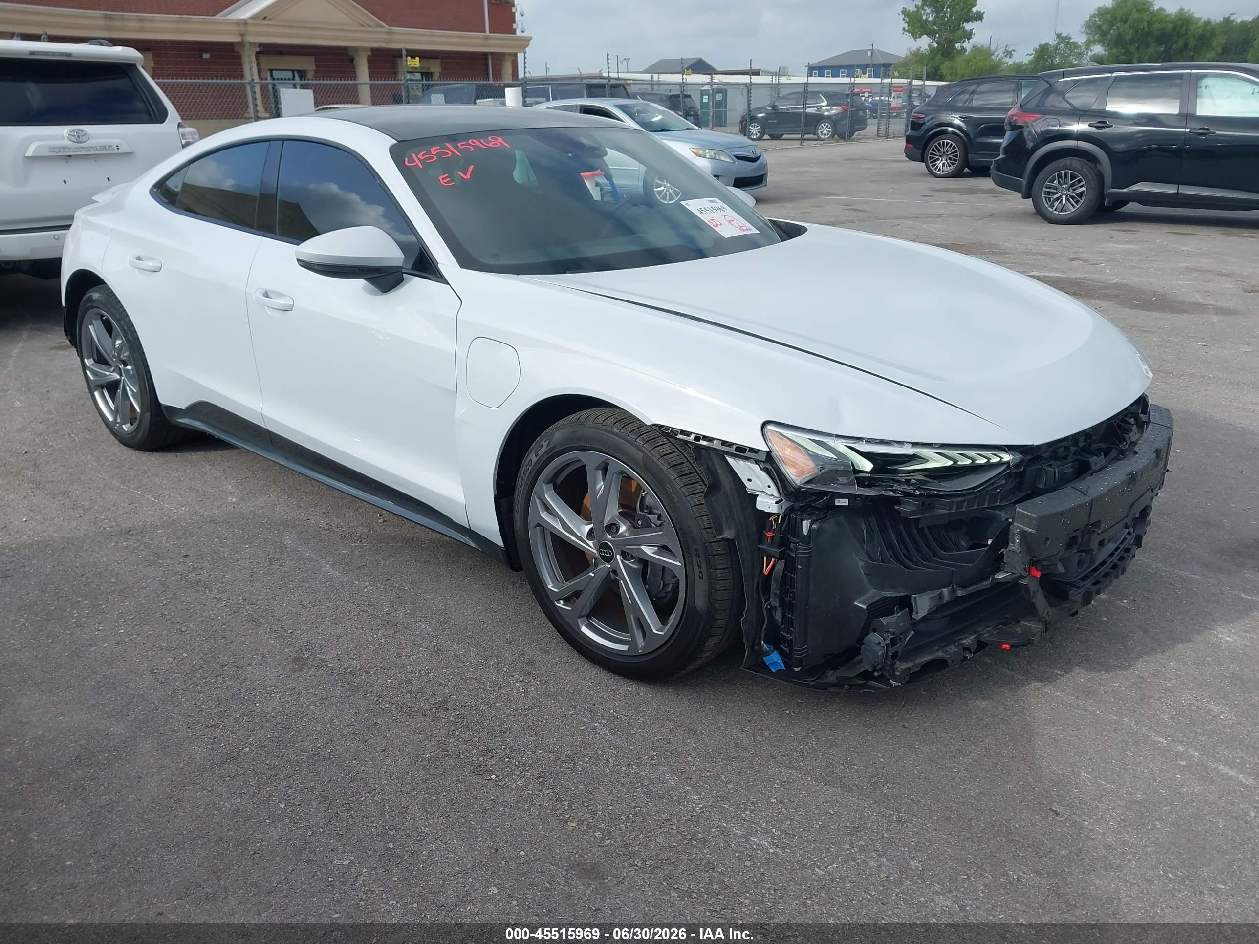 2024 Audi e-tron GT Premium Plus, VIN WAUFJBFW1R7004445 — Rear end