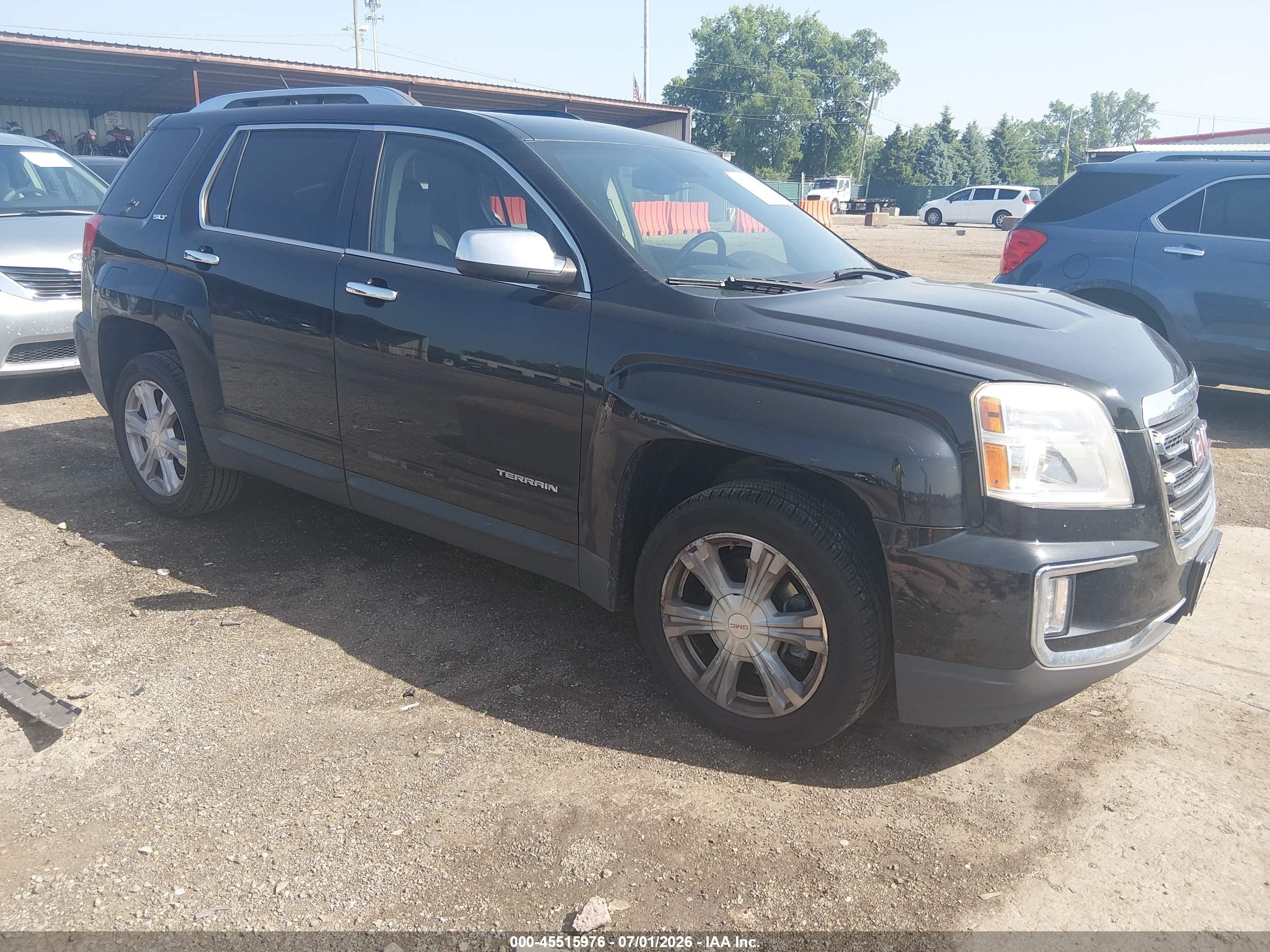 2016 GMC Terrain SLT, VIN 2GKALPEK2G6344997 — Front end