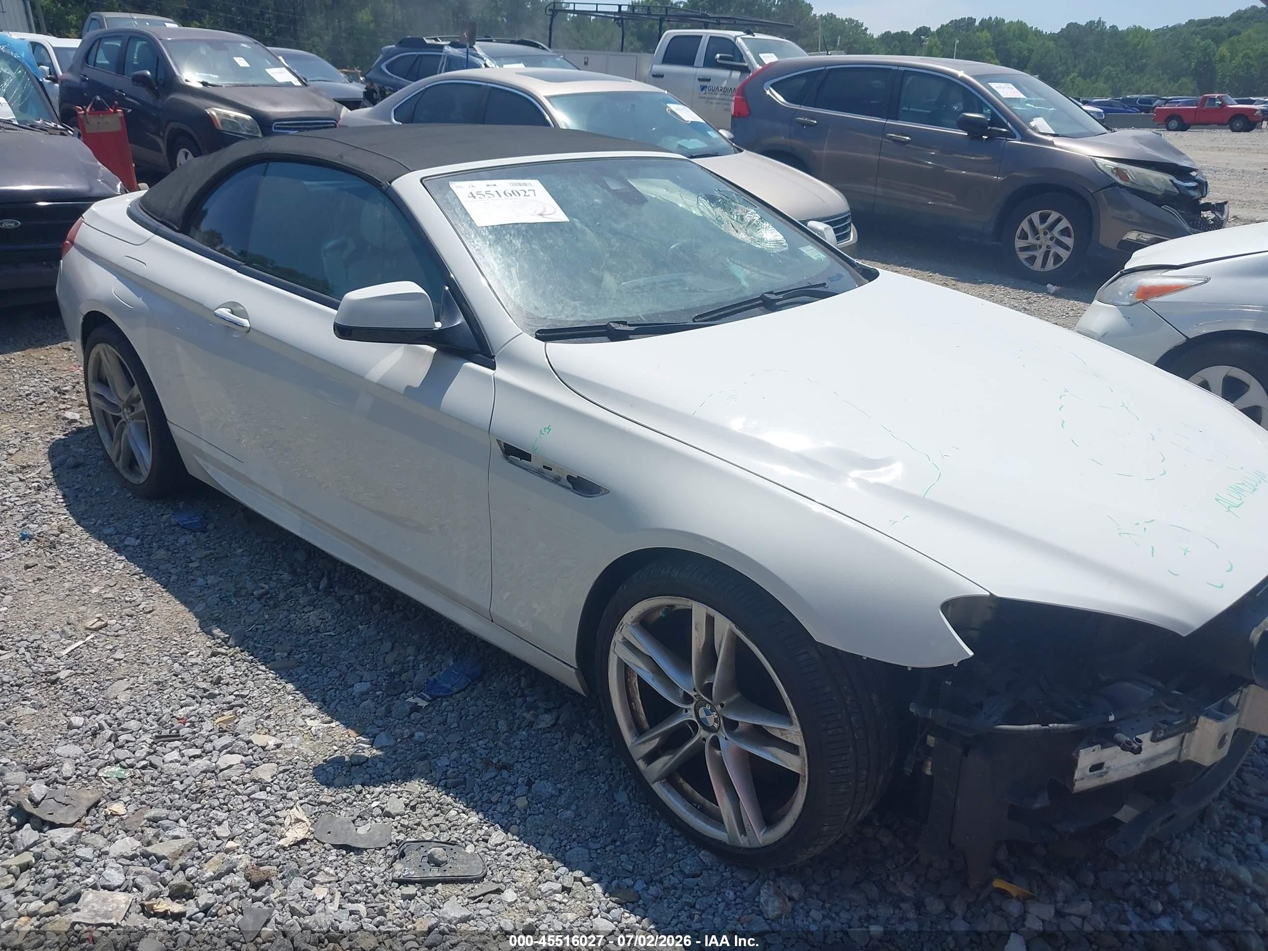 2015 BMW 6 Series 650i xDrive, VIN WBAYP1C5XFD217002 — Front end