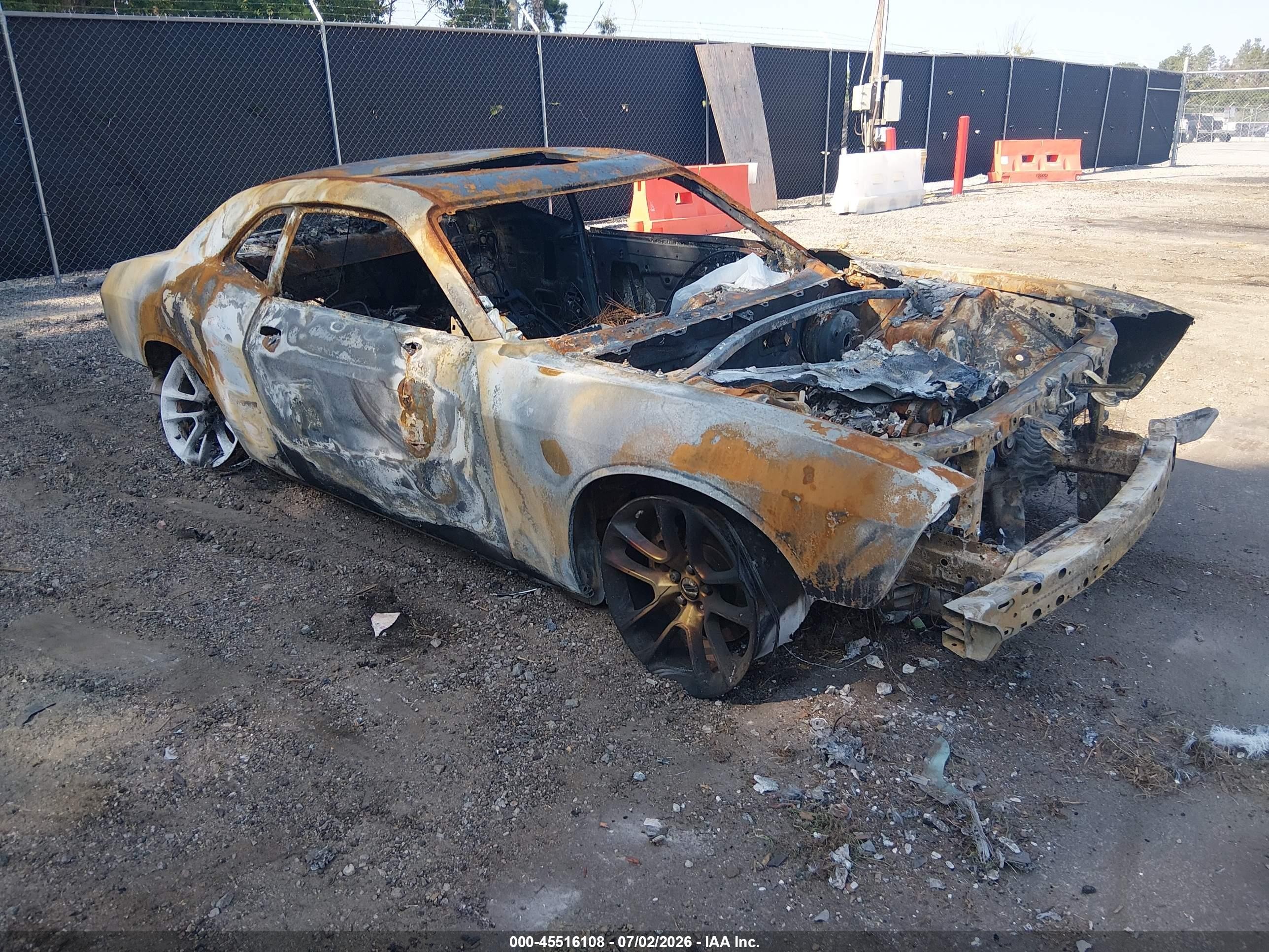 2020 Dodge Challenger GT, VIN 2C3CDZJG9LH155927 — Burn