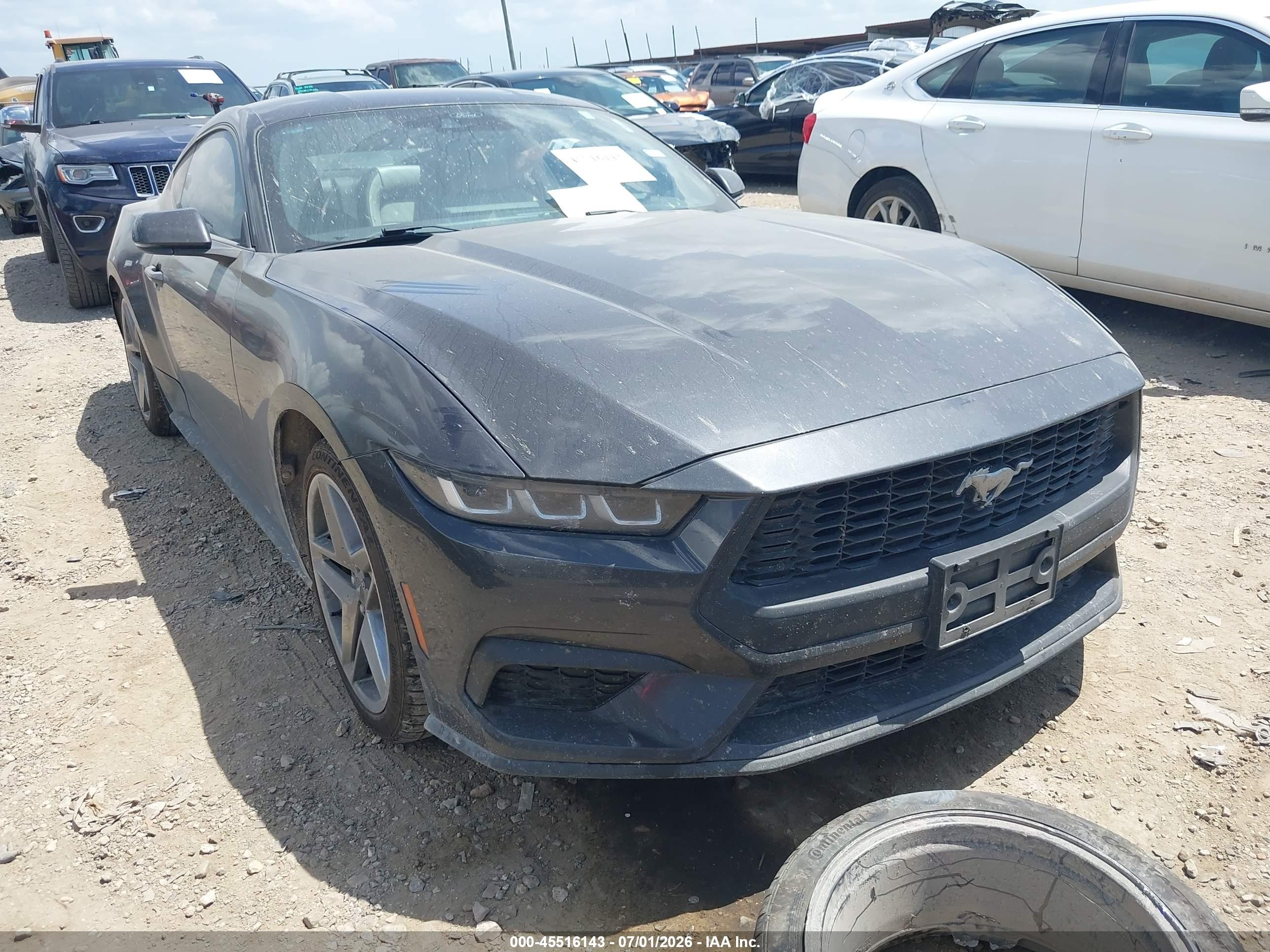 2024 Ford Mustang EcoBoost, VIN 1FA6P8TH2R5118157 — Rear end