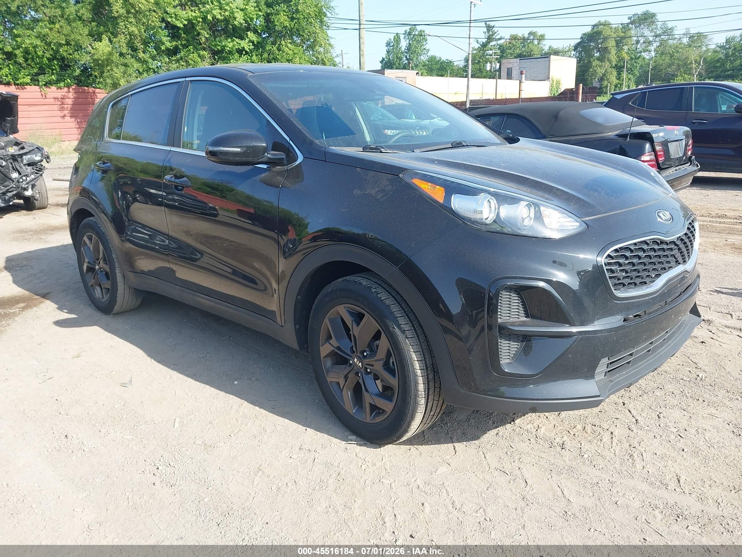 2022 Kia Sportage LX, VIN KNDPM3AC2N7986790 — Rear end