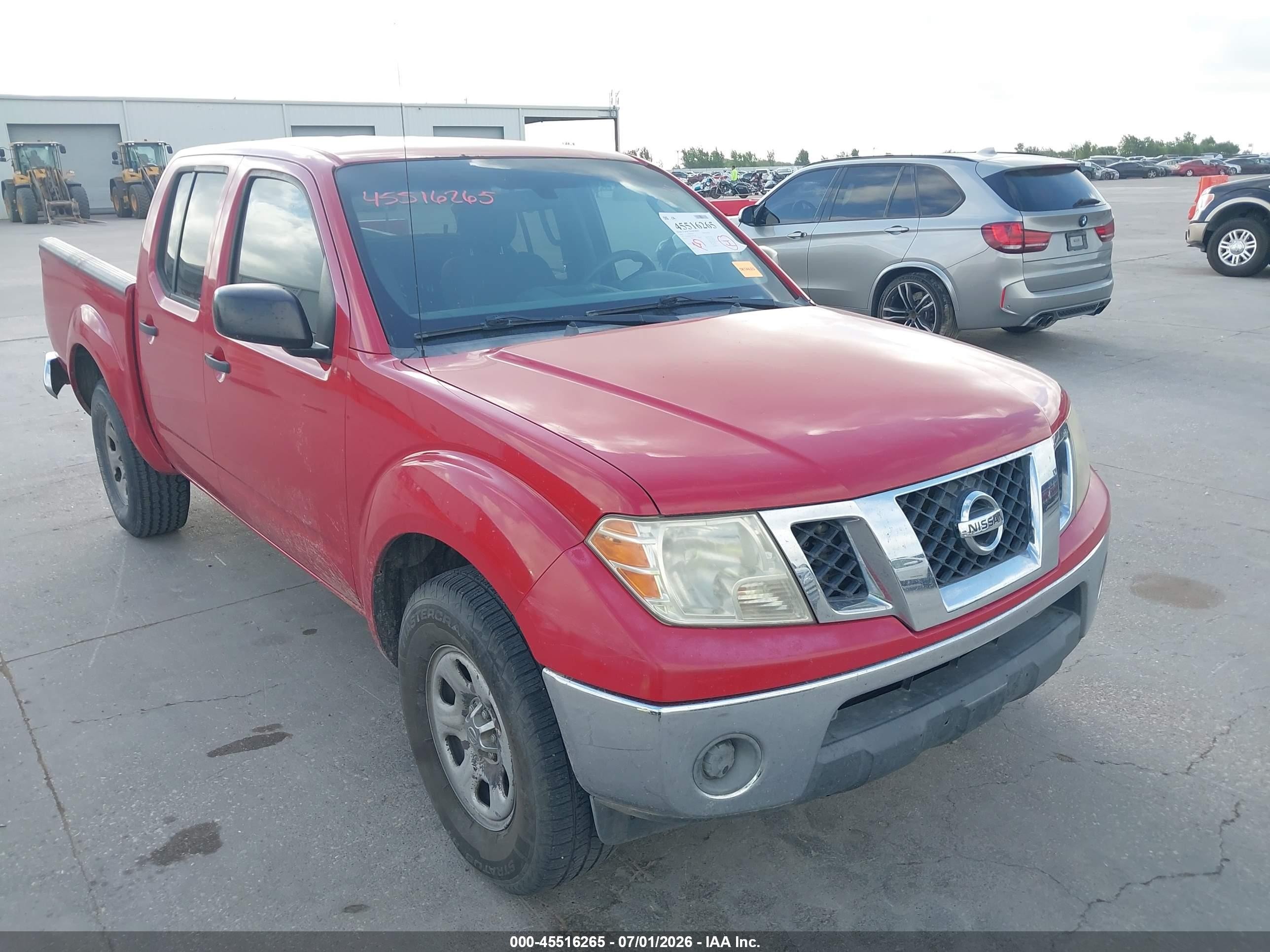 2010 Nissan Frontier SE, VIN 1N6AD0ER2AC402616 — Rear end