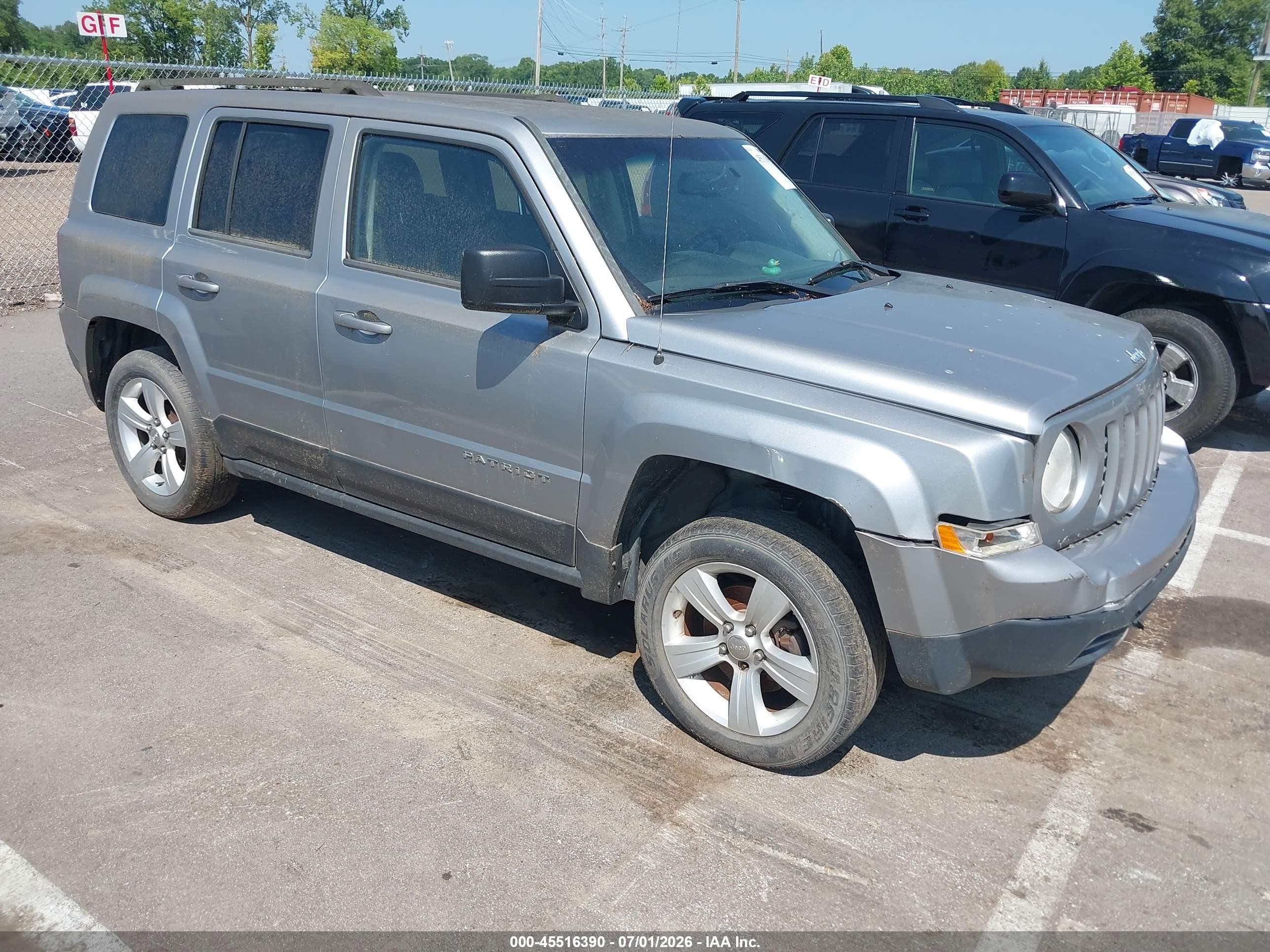 2015 Jeep Patriot Sport, VIN 1C4NJPBB4FD342417 — Normal wear