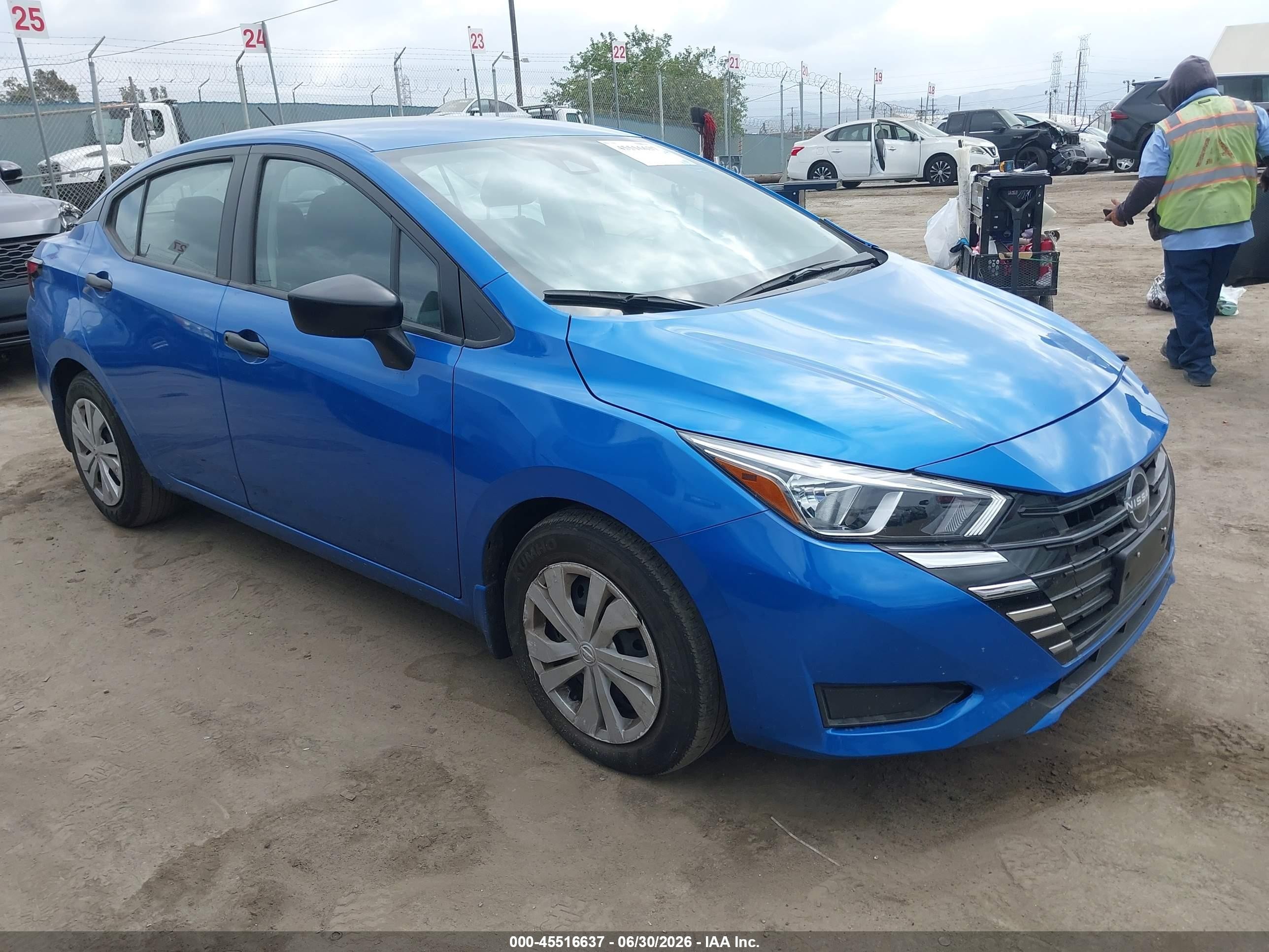2024 Nissan Versa S, VIN 3N1CN8DV7RL907043 — Side