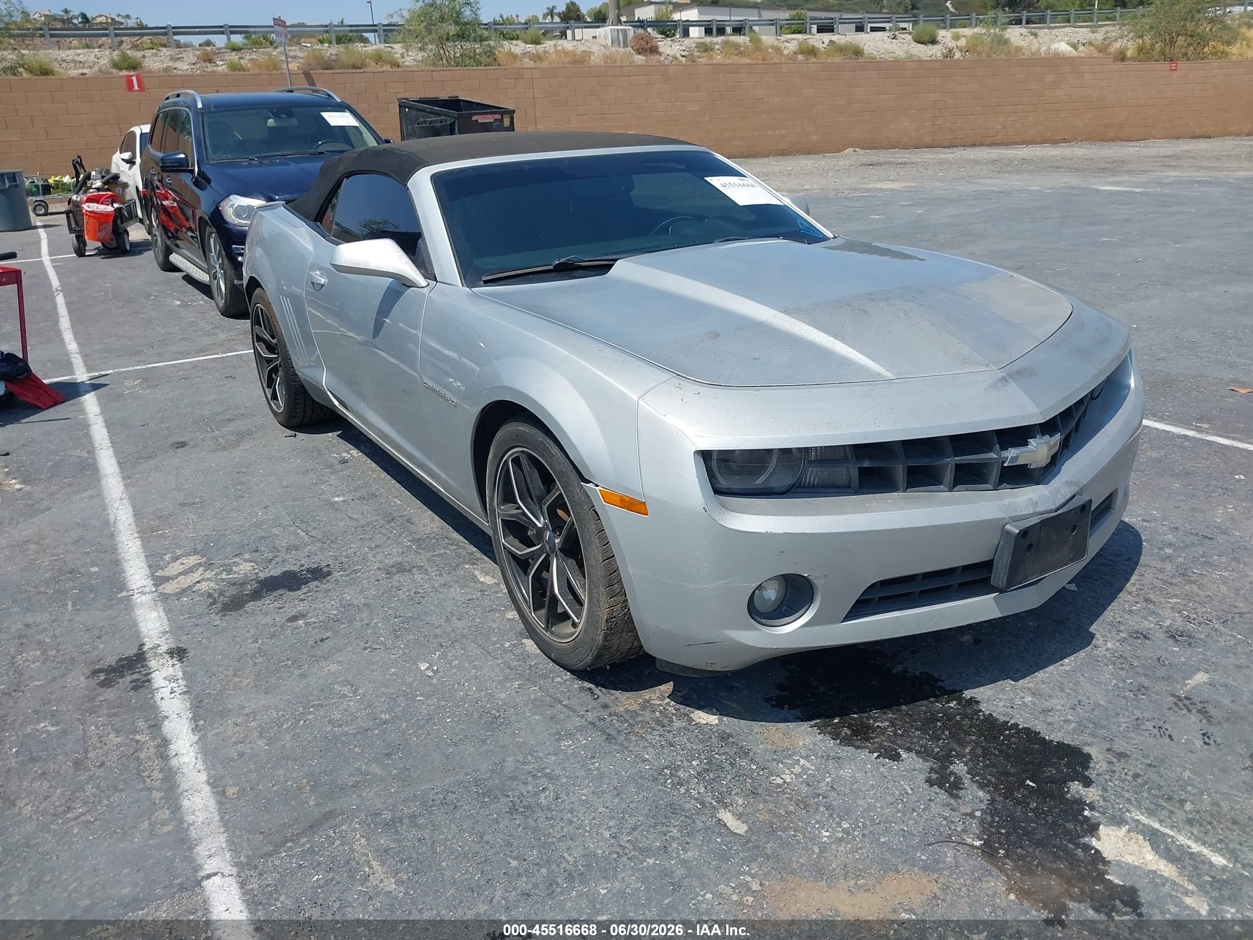 2012 Chevrolet Camaro 1LT, VIN 2G1FF3D30C9129986 — Normal wear