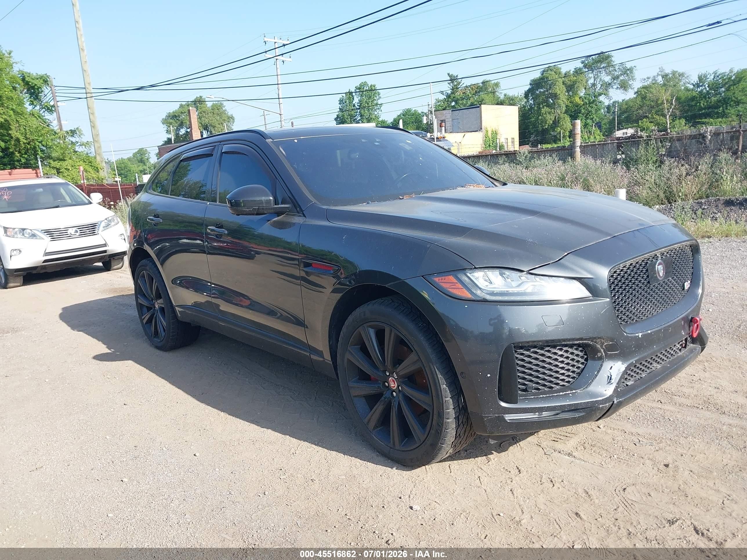 2018 Jaguar F-Pace S, VIN SADCM2FV5JA246171 — Theft recovery