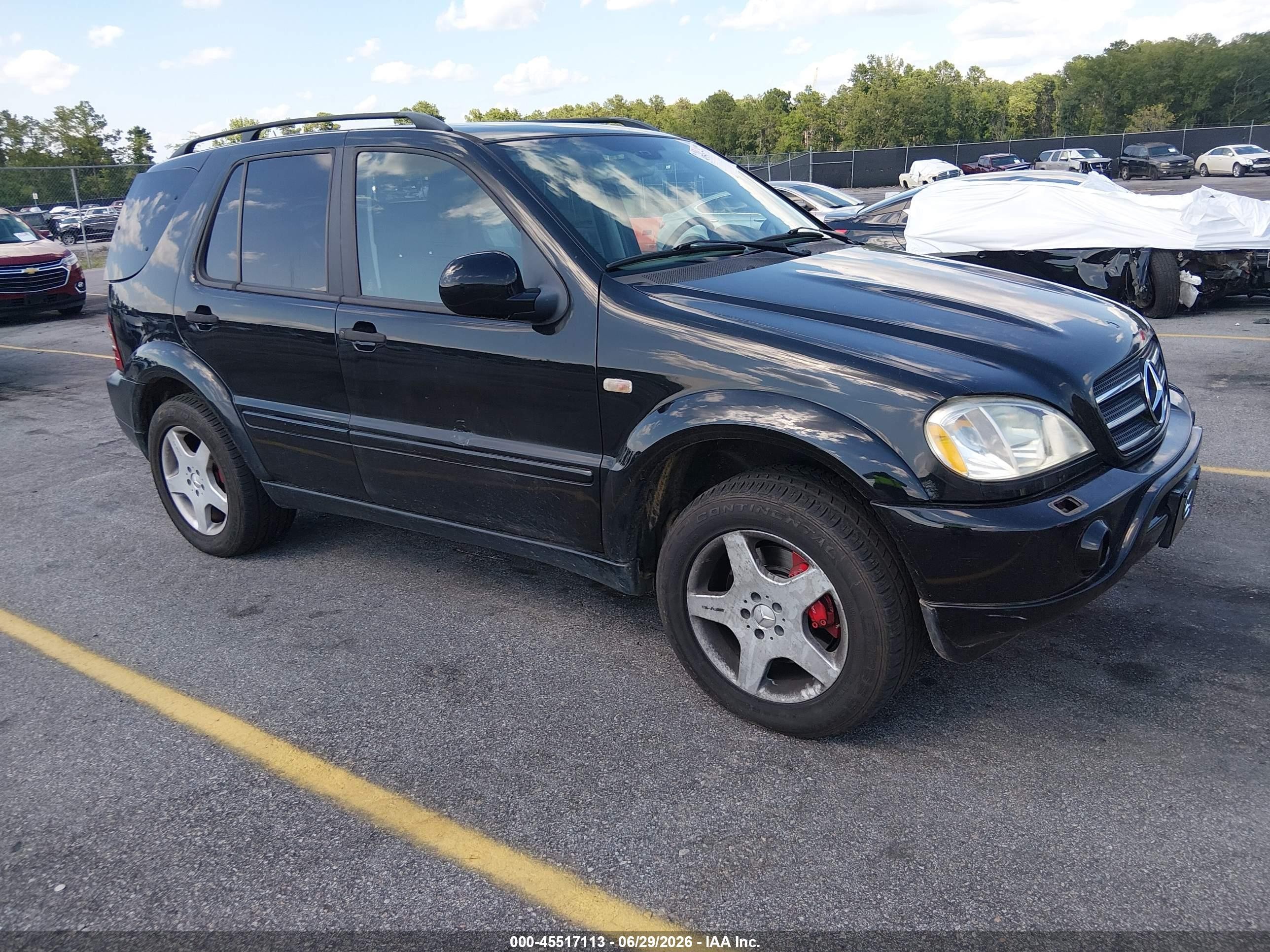 2001 Mercedes-Benz M AMG, VIN 4JGAB74E41A230161 — Normal wear