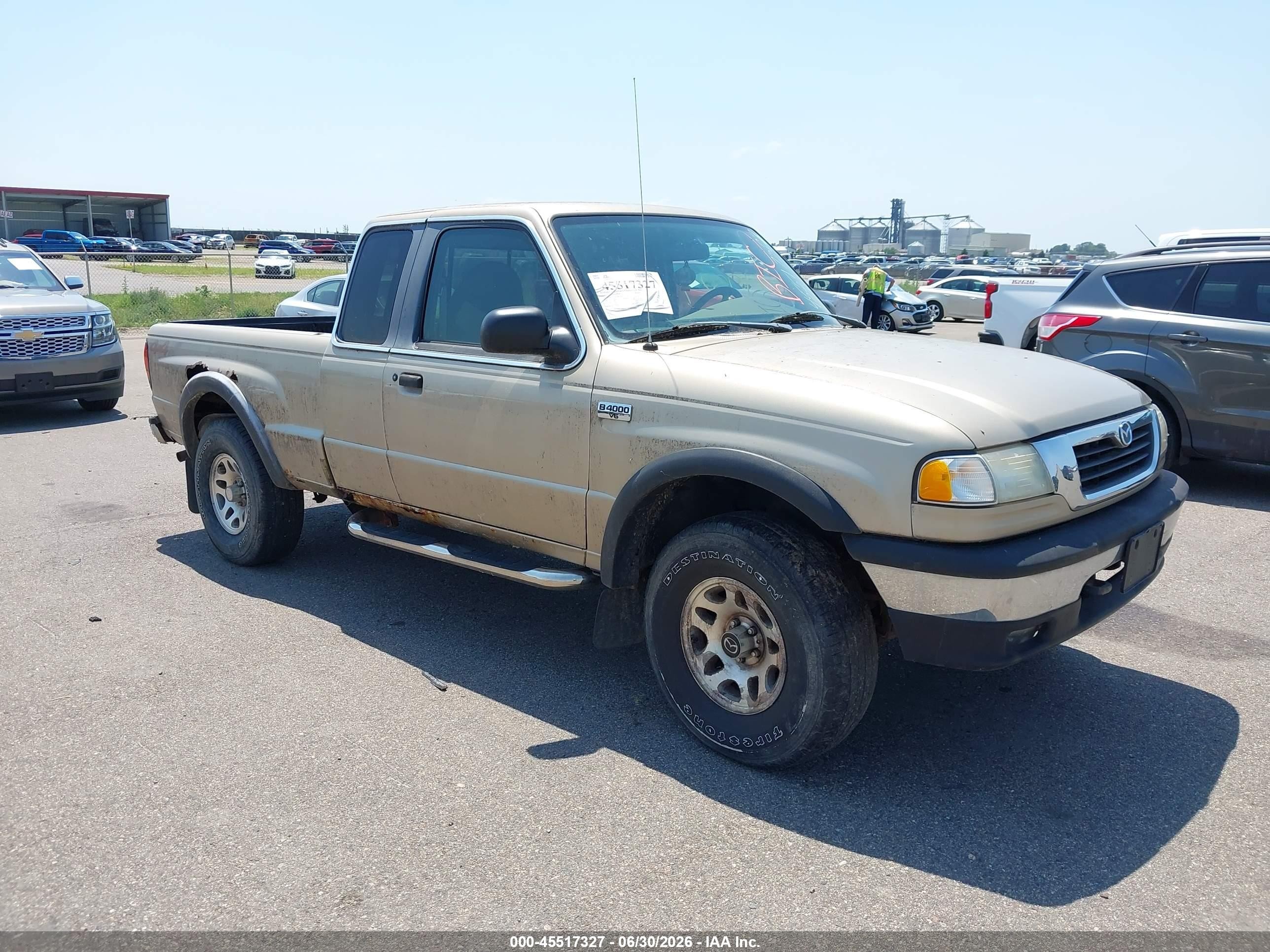 1999 Mazda B-Series SE, VIN 4F4ZR17XXXTM02341 — Biohazard / chemical