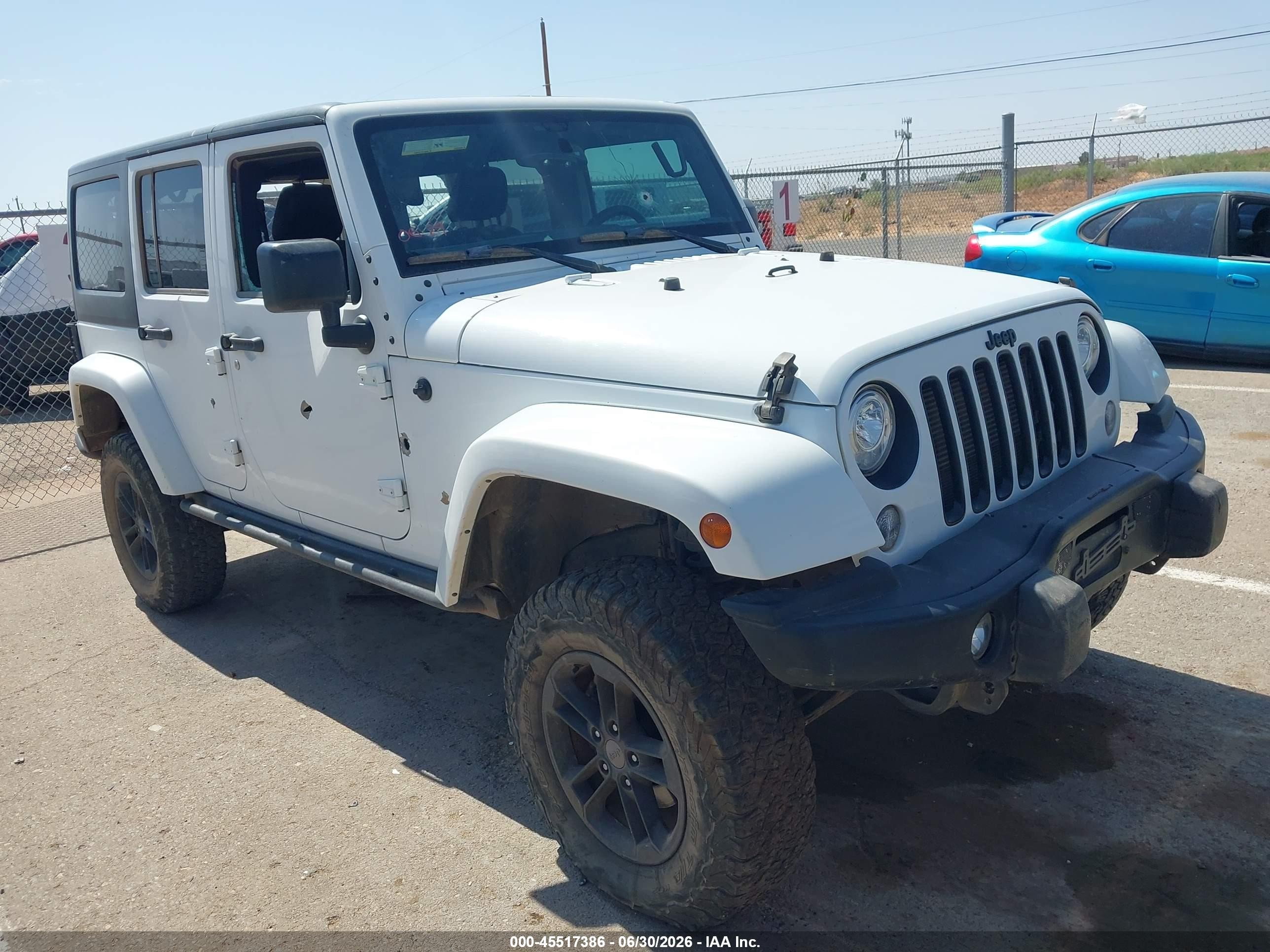 2017 Jeep Wrangler Unlimited Smoky Mountain, VIN 1C4BJWEG0HL608223 — All over