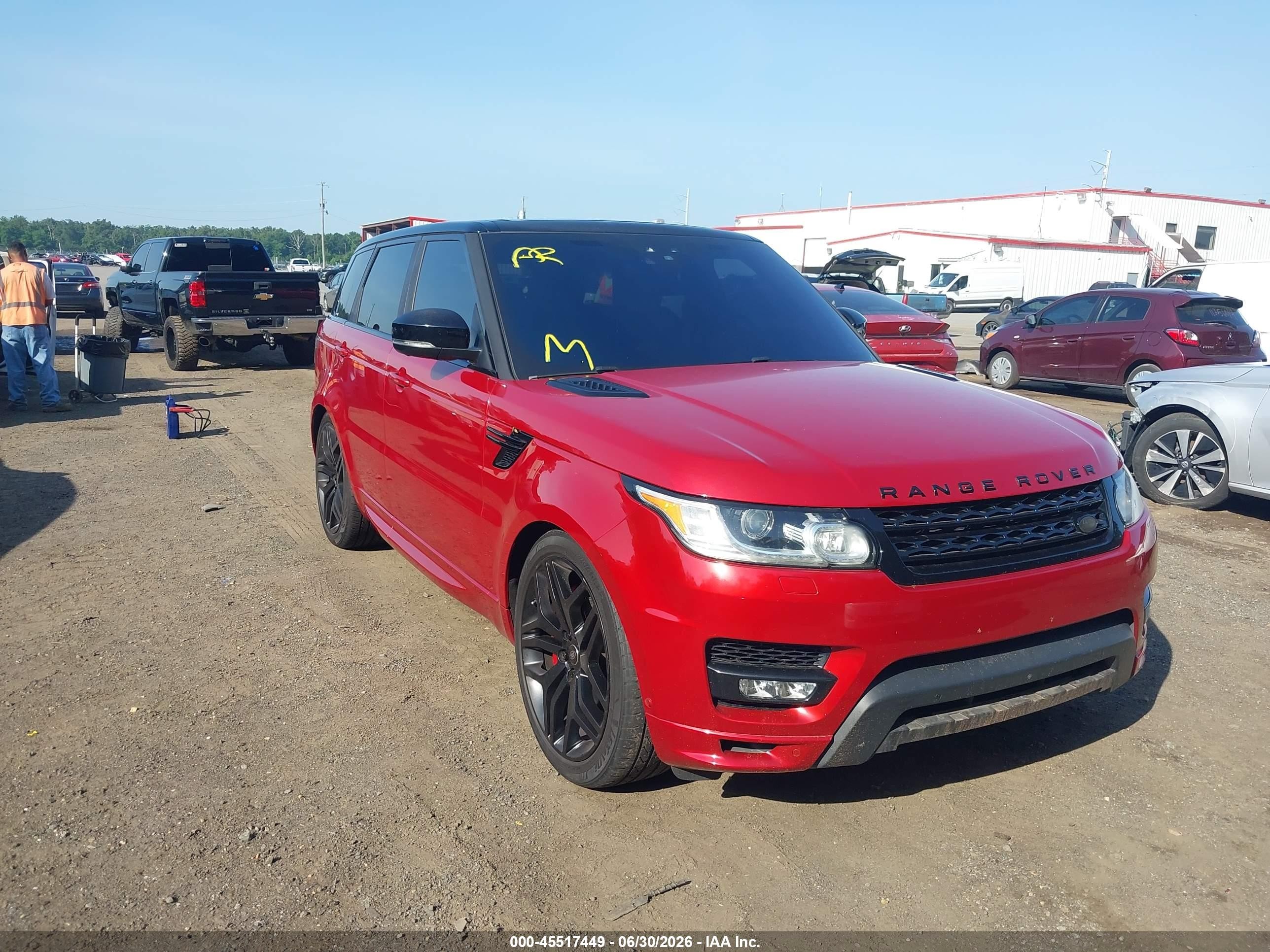 2017 Land Rover Range Rover Sport HSE Dynamic, VIN SALWV2FV6HA144659 — Normal wear