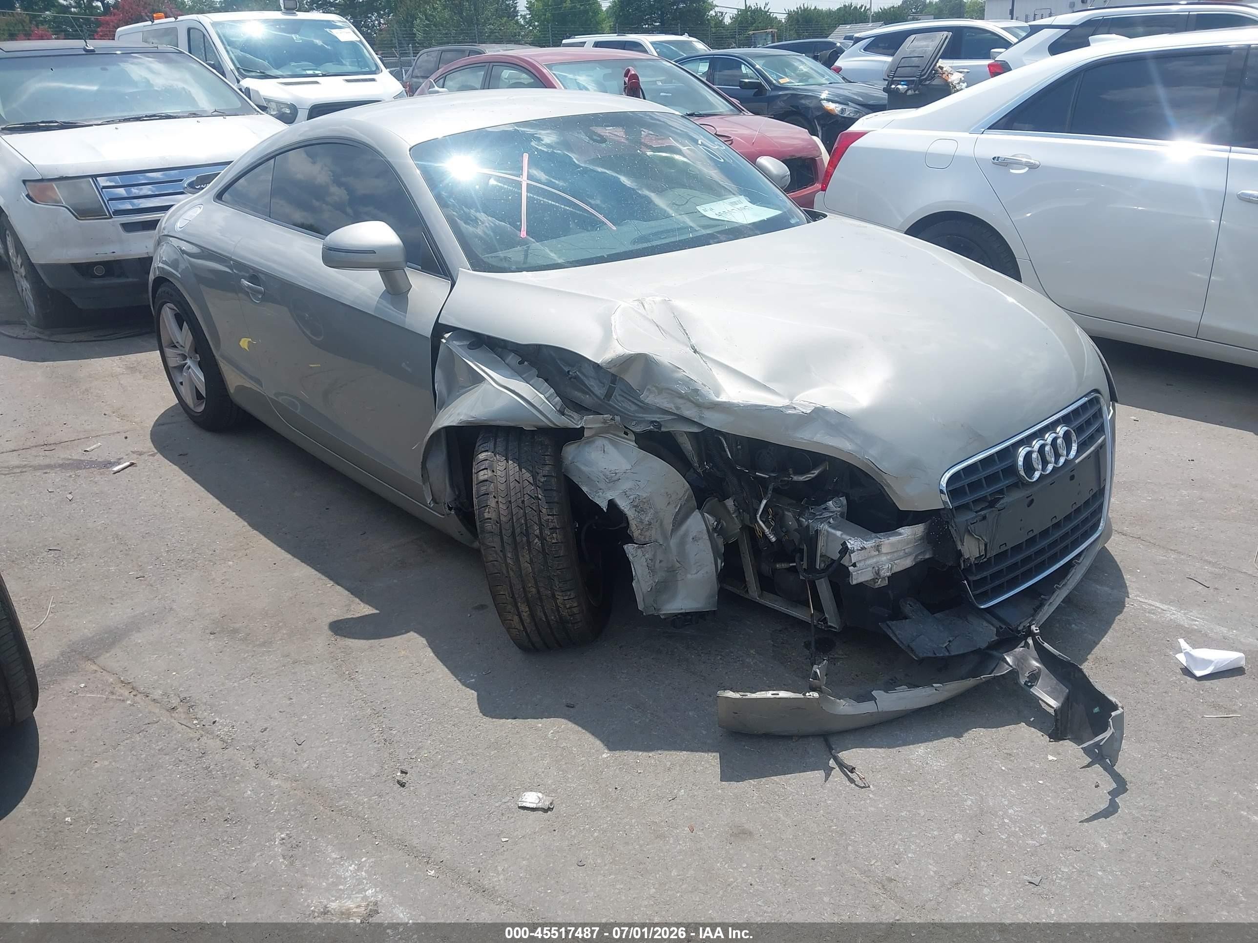 2008 Audi TT 2.0T, VIN TRUAF38J681034036 — Front end