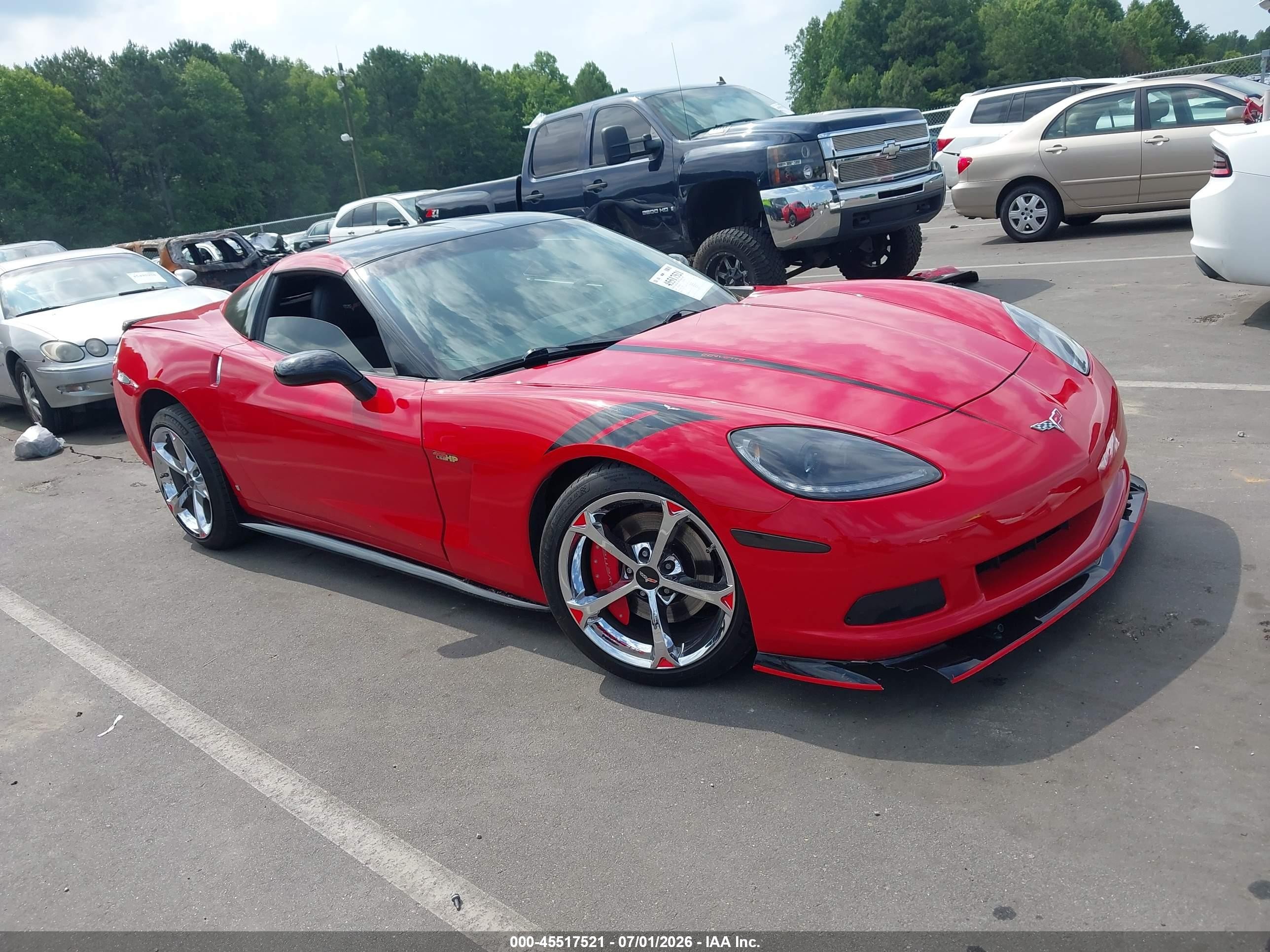 2007 Chevrolet Corvette, VIN 1G1YY25U175109141 — Rear end