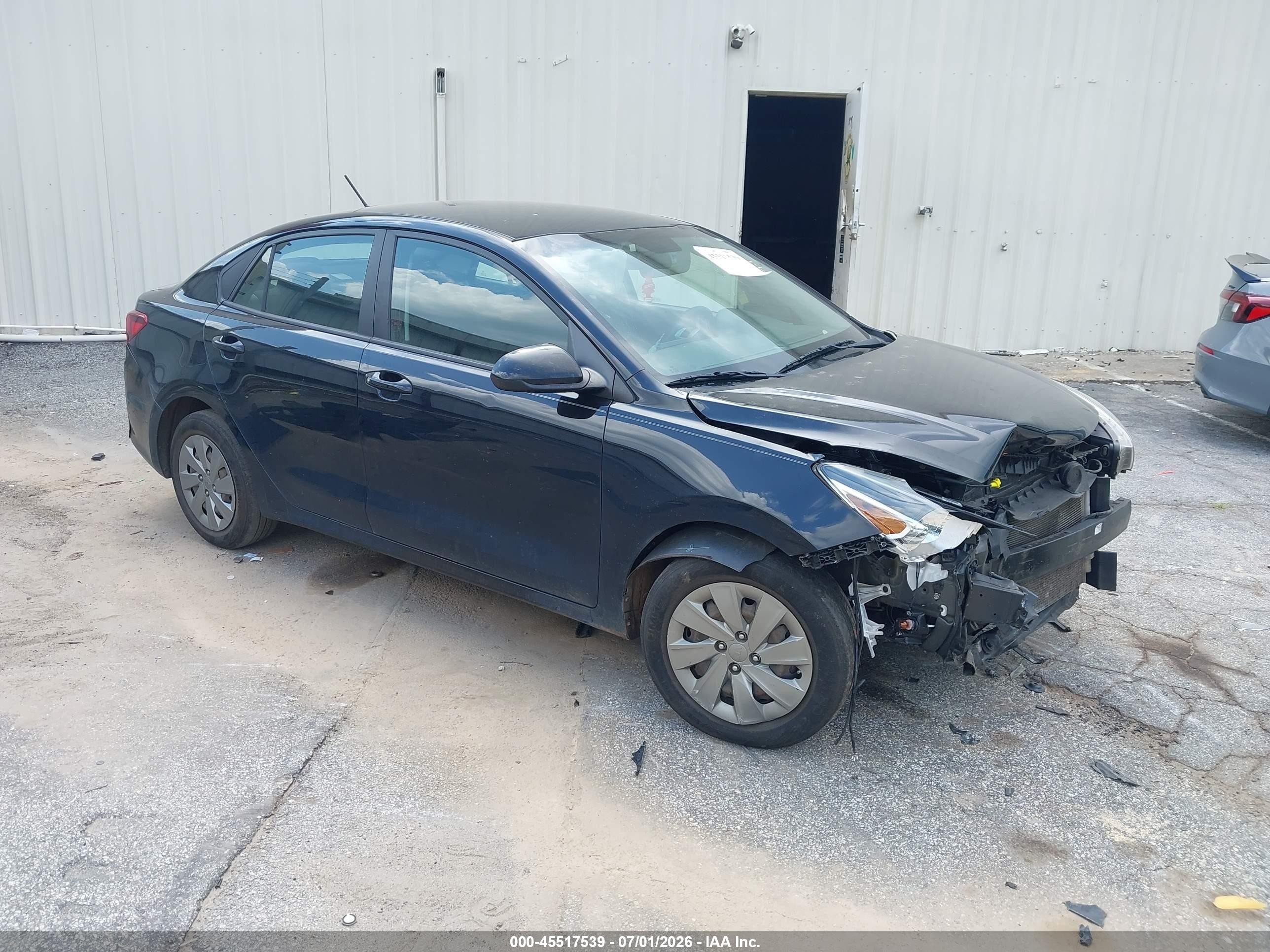 2020 Kia Rio LX, VIN 3KPA24AD9LE349435 — Front end