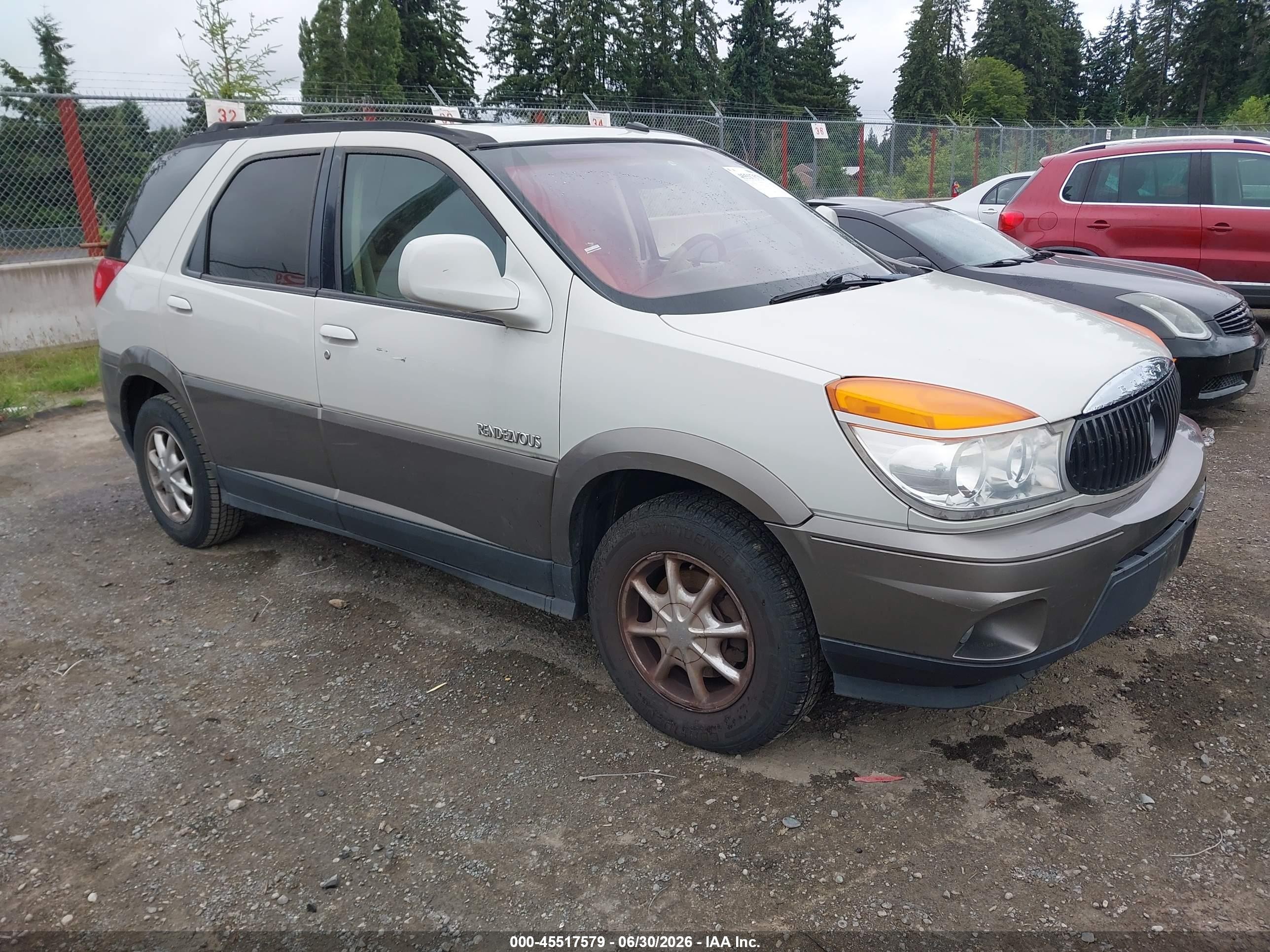 2003 Buick Rendezvous CXL, VIN 3G5DB03E53S553315 — Normal wear
