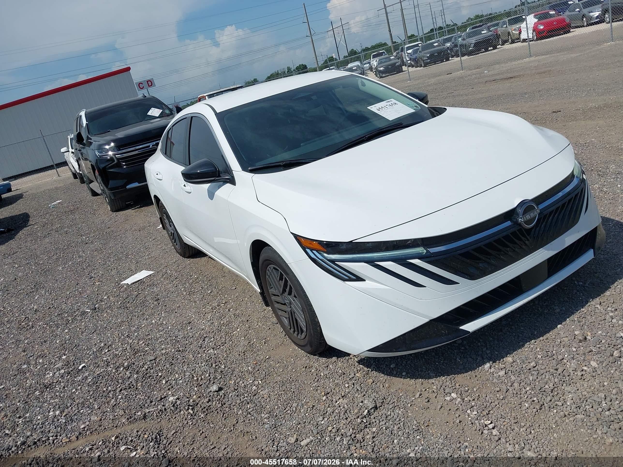 2026 Nissan Sentra SV, VIN 3N1AB9CV7TY220193 — Fresh water flood