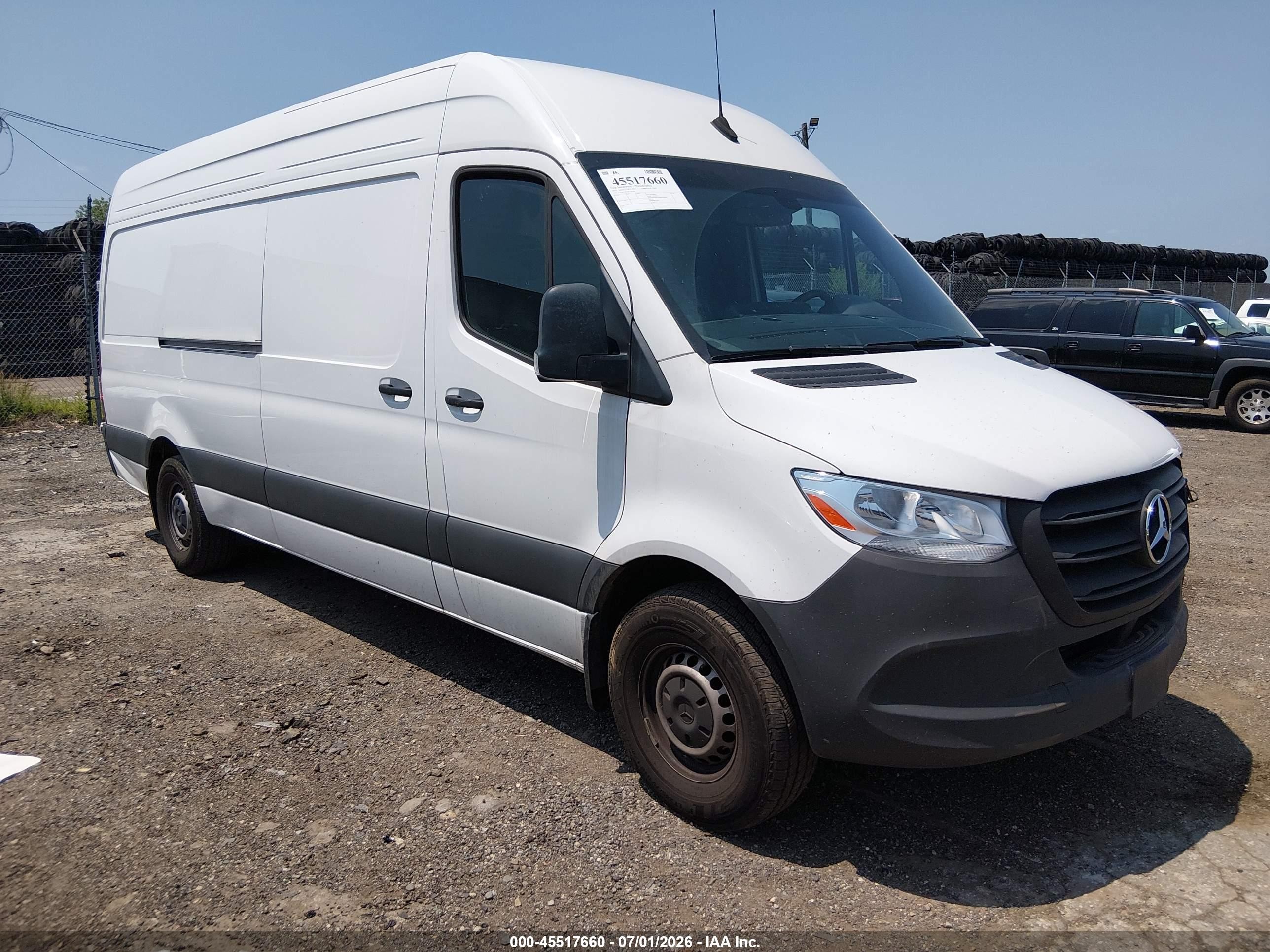 2024 Mercedes-Benz Sprinter Cargo, VIN W1Y4KCHY5RT182504 — Rear end