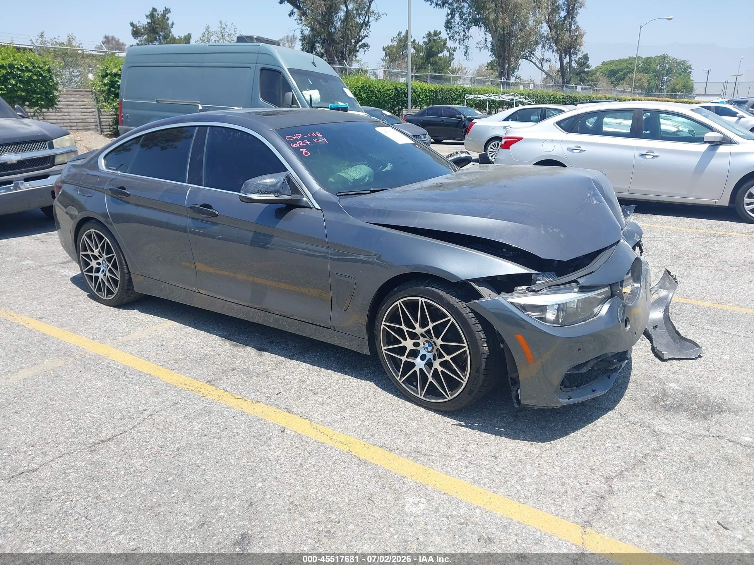 2018 BMW 4 Series 430i, VIN WBA4J1C53JBG77349 — Front end