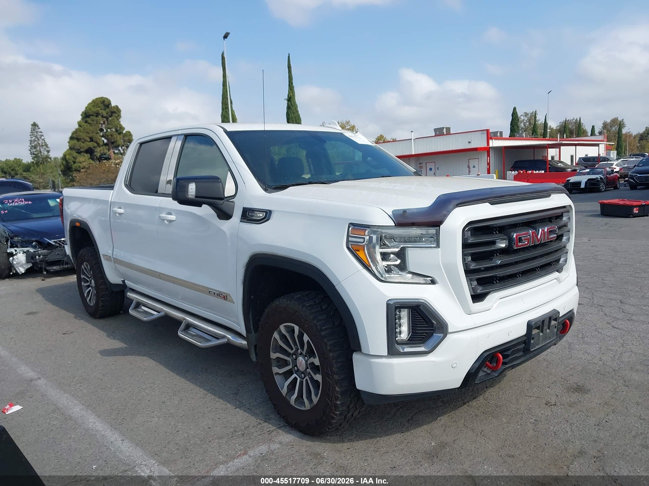 2021 GMC Sierra 1500 AT4, VIN 3GTP9EED7MG305607 — Theft recovery