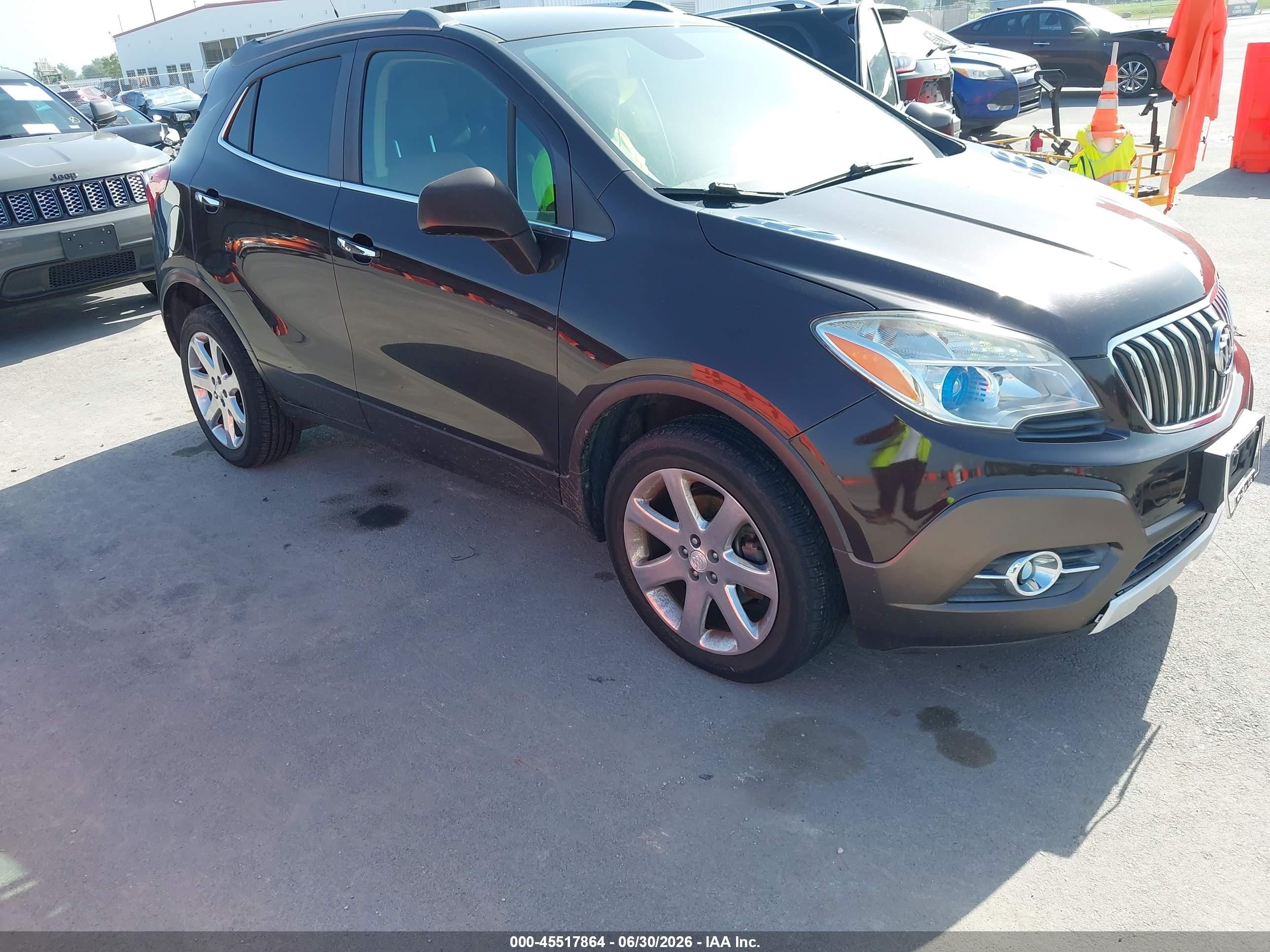 2013 Buick Encore Leather, VIN KL4CJCSB1DB152268 — Side