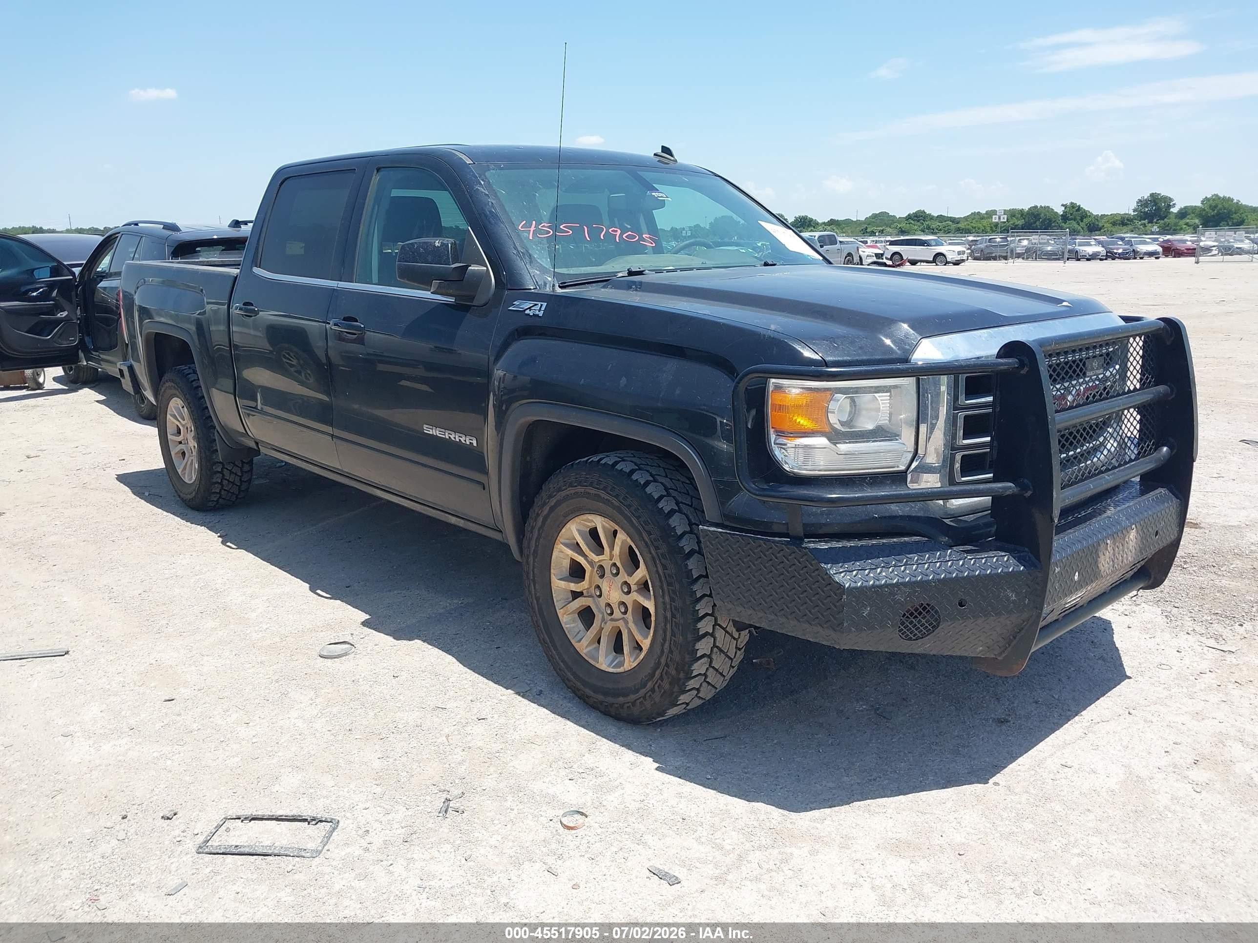 2014 GMC Sierra 1500 SLE, VIN 3GTU2UEC0EG317477 — Hail