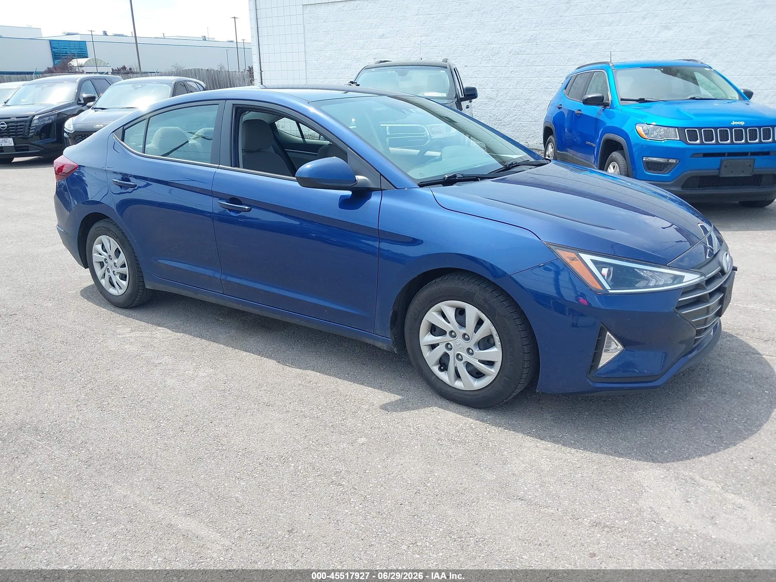 2020 Hyundai Elantra SE, VIN 5NPD74LF1LH616351 — Normal wear