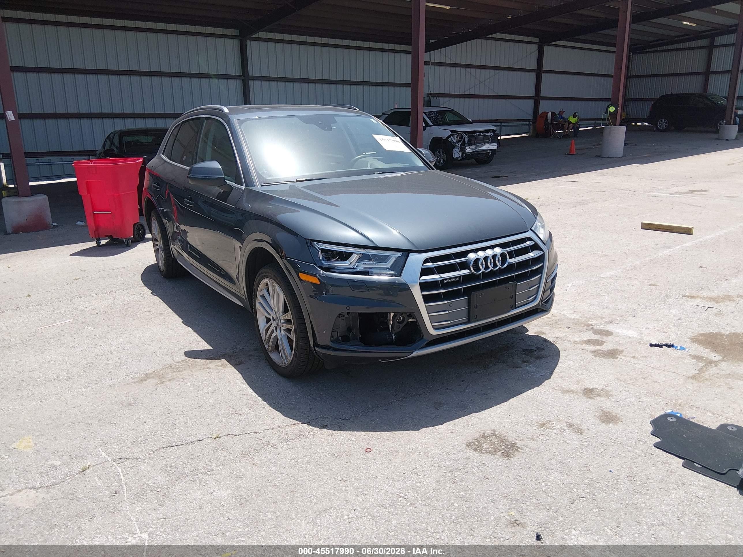 2019 Audi Q5 Premium Plus, VIN WA1BNAFY7K2042583 — Rear end