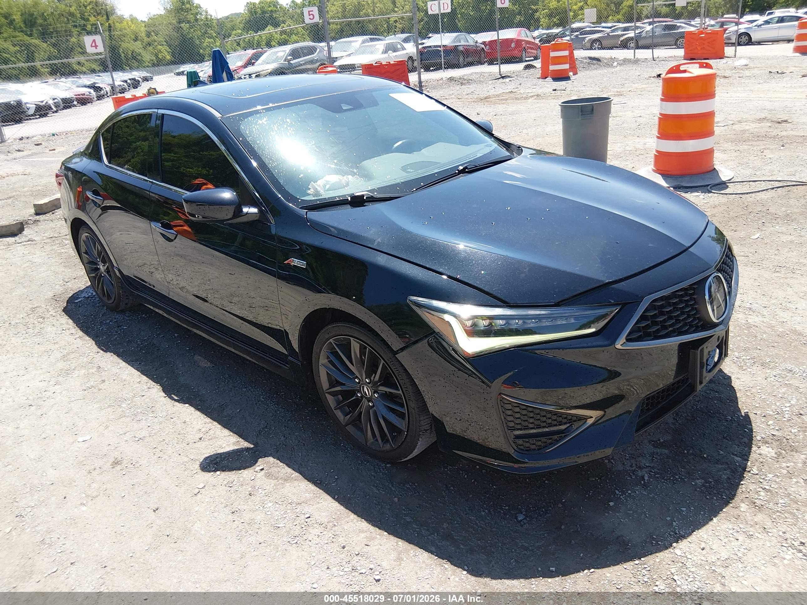 2020 Acura ILX Premium, VIN 19UDE2F8XLA006772 — Перед