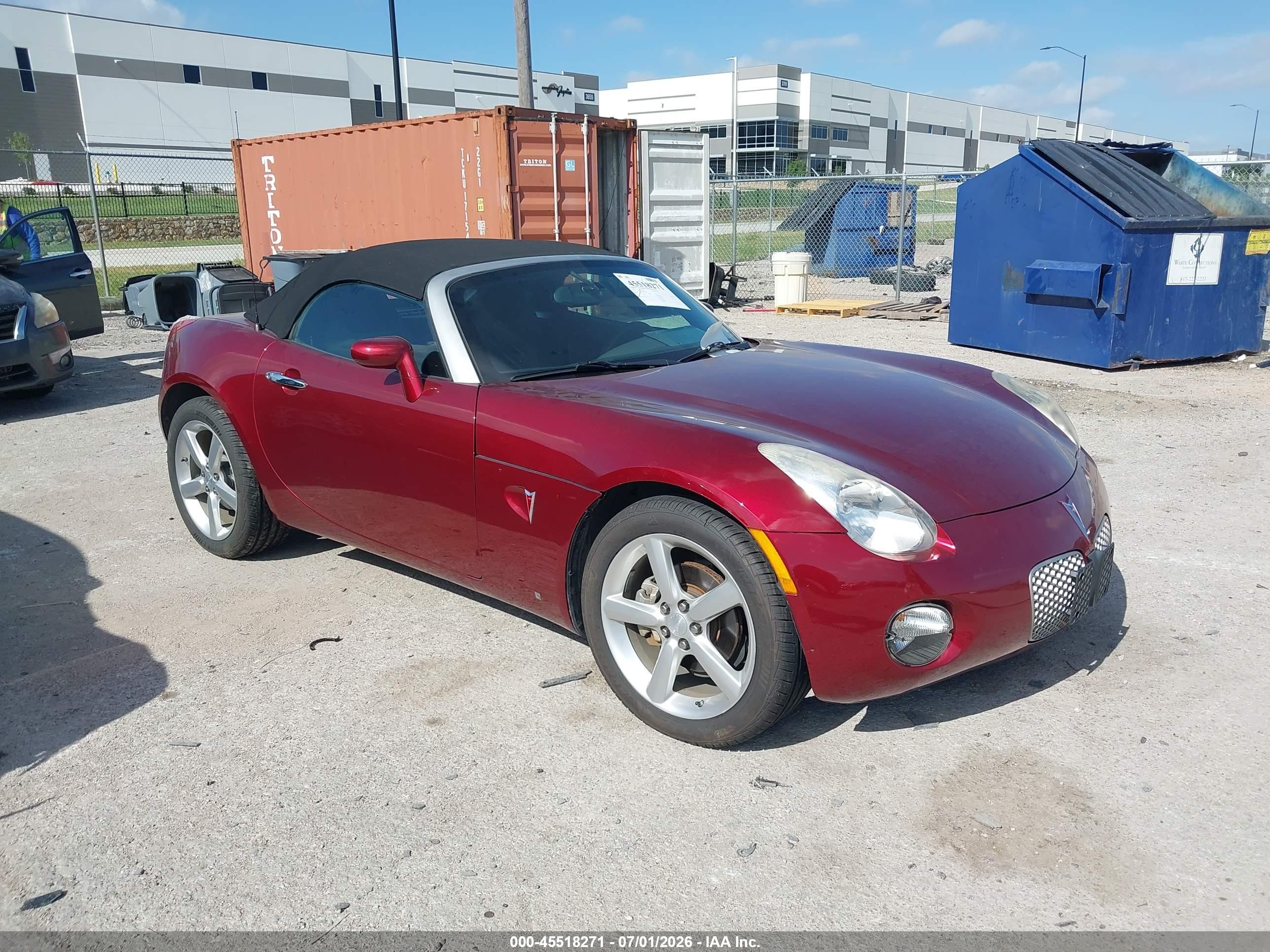 2009 Pontiac Solstice, VIN 1G2MB35B89Y107386 — Normal wear