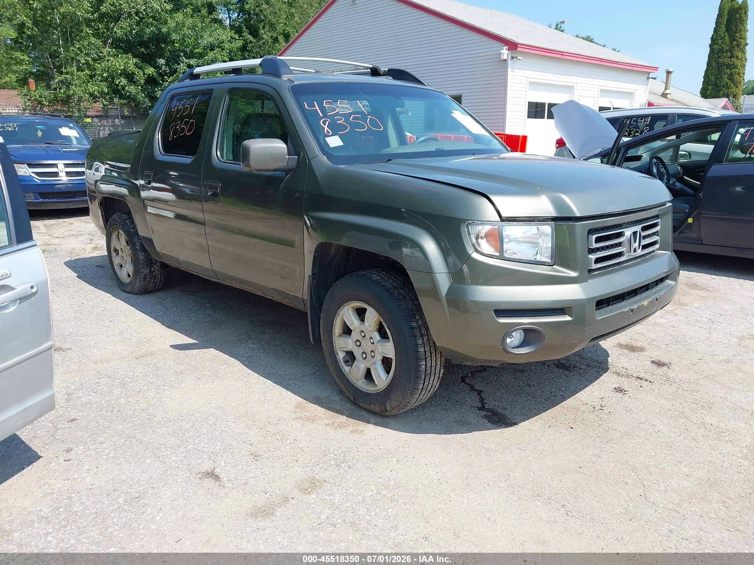 2006 Honda Ridgeline RTS, VIN 2HJYK16446H506296 — Normal wear