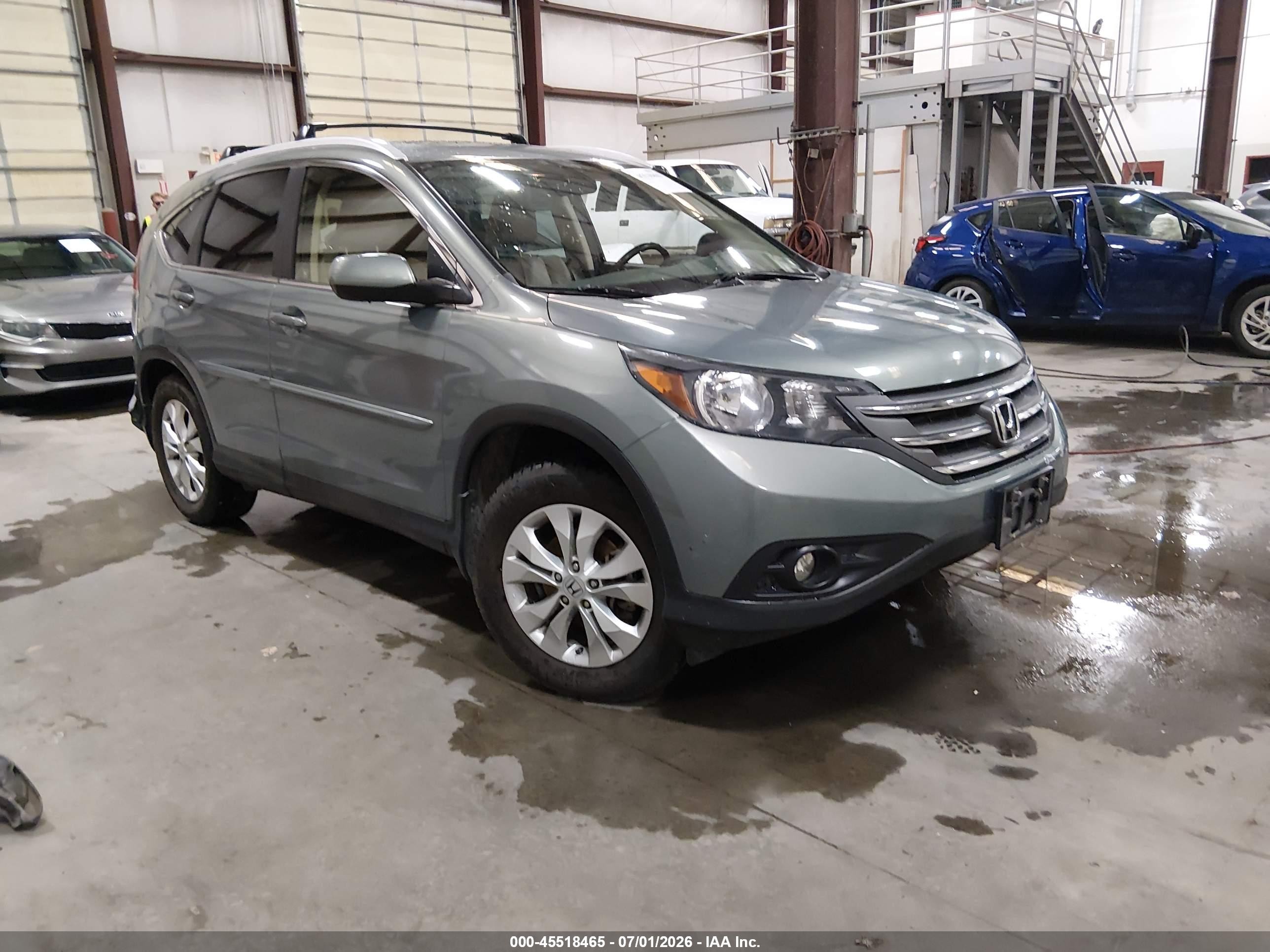 2012 Honda CR-V EX-L, VIN JHLRM4H7XCC026471 — All over