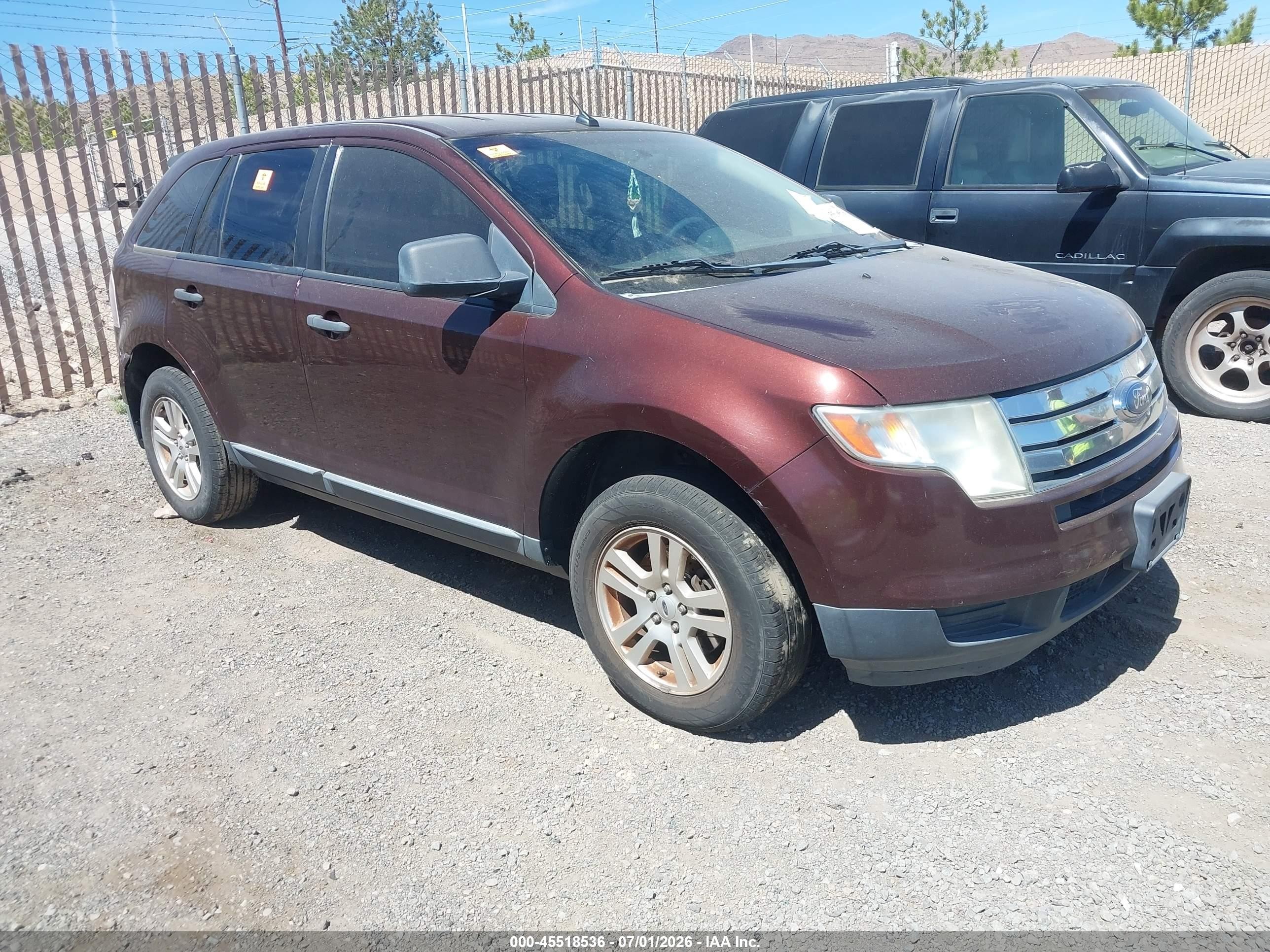 2009 Ford Edge SE, VIN 2FMDK36C59BA78750 — Normal wear
