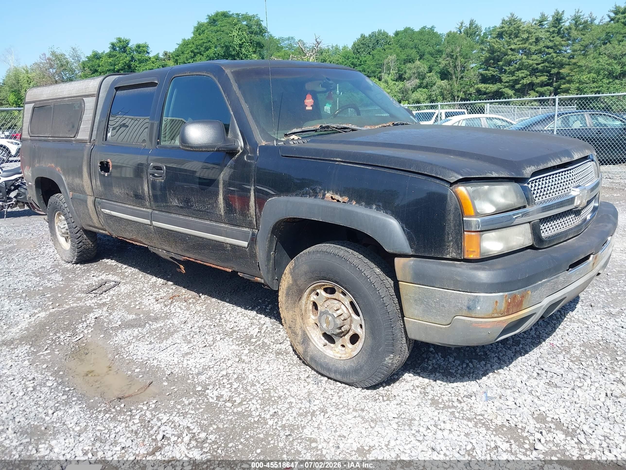 2003 Chevrolet Silverado 1500HD LS, VIN 1GCGK13U73F121137 — Обычный износ
