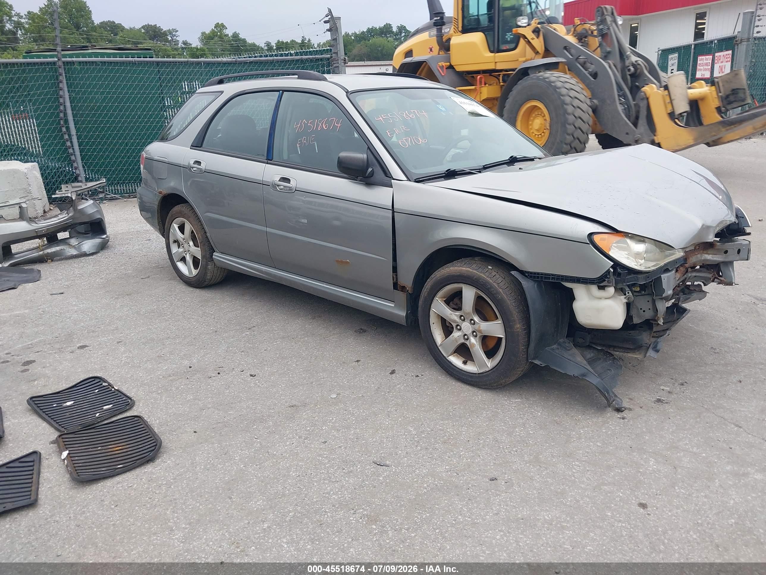 2007 Subaru Impreza i, VIN JF1GG61667H812565 — Front end