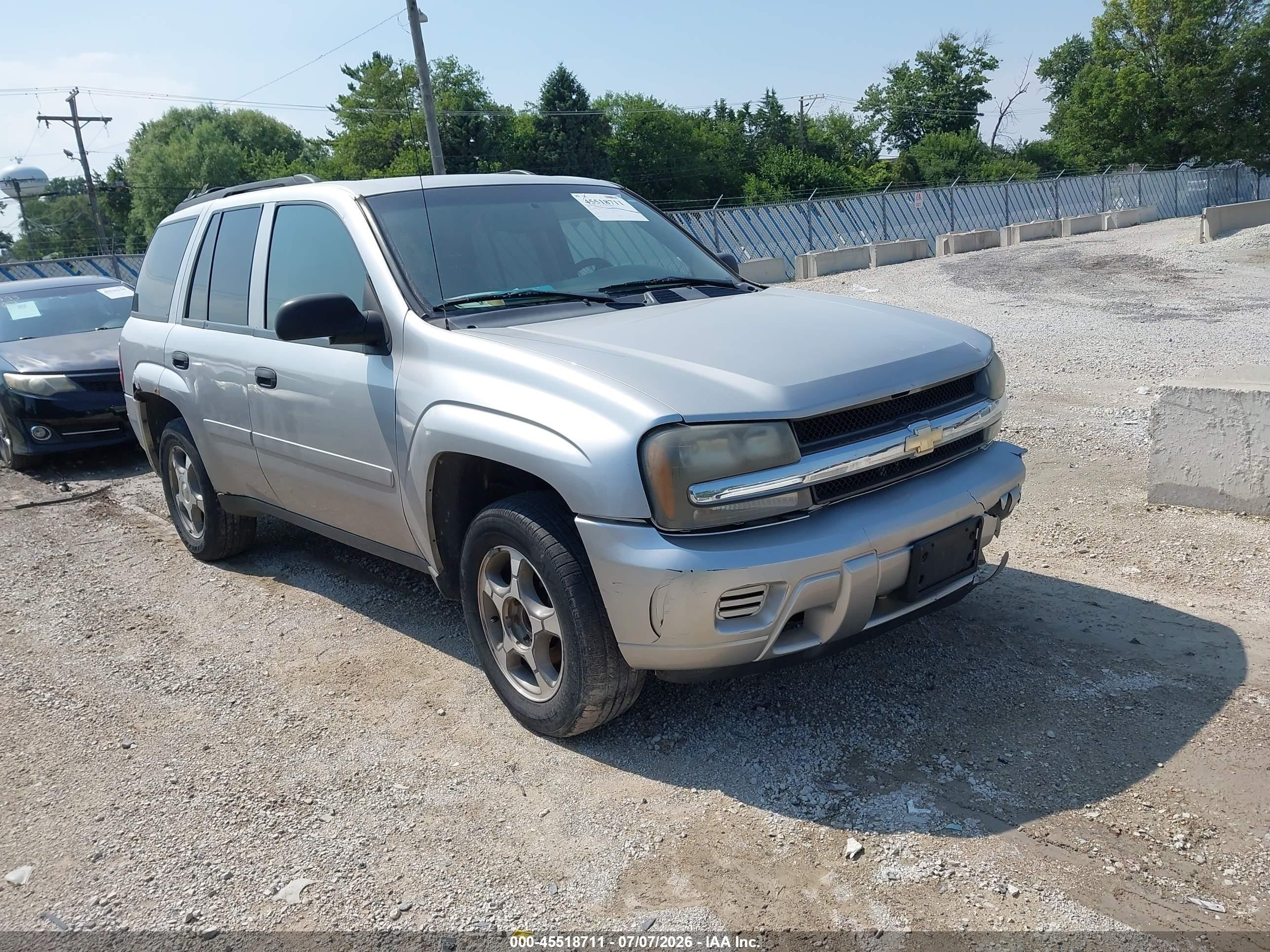 2008 Chevrolet TrailBlazer 2LT, VIN 1GNDS13S382250841 — Normal wear