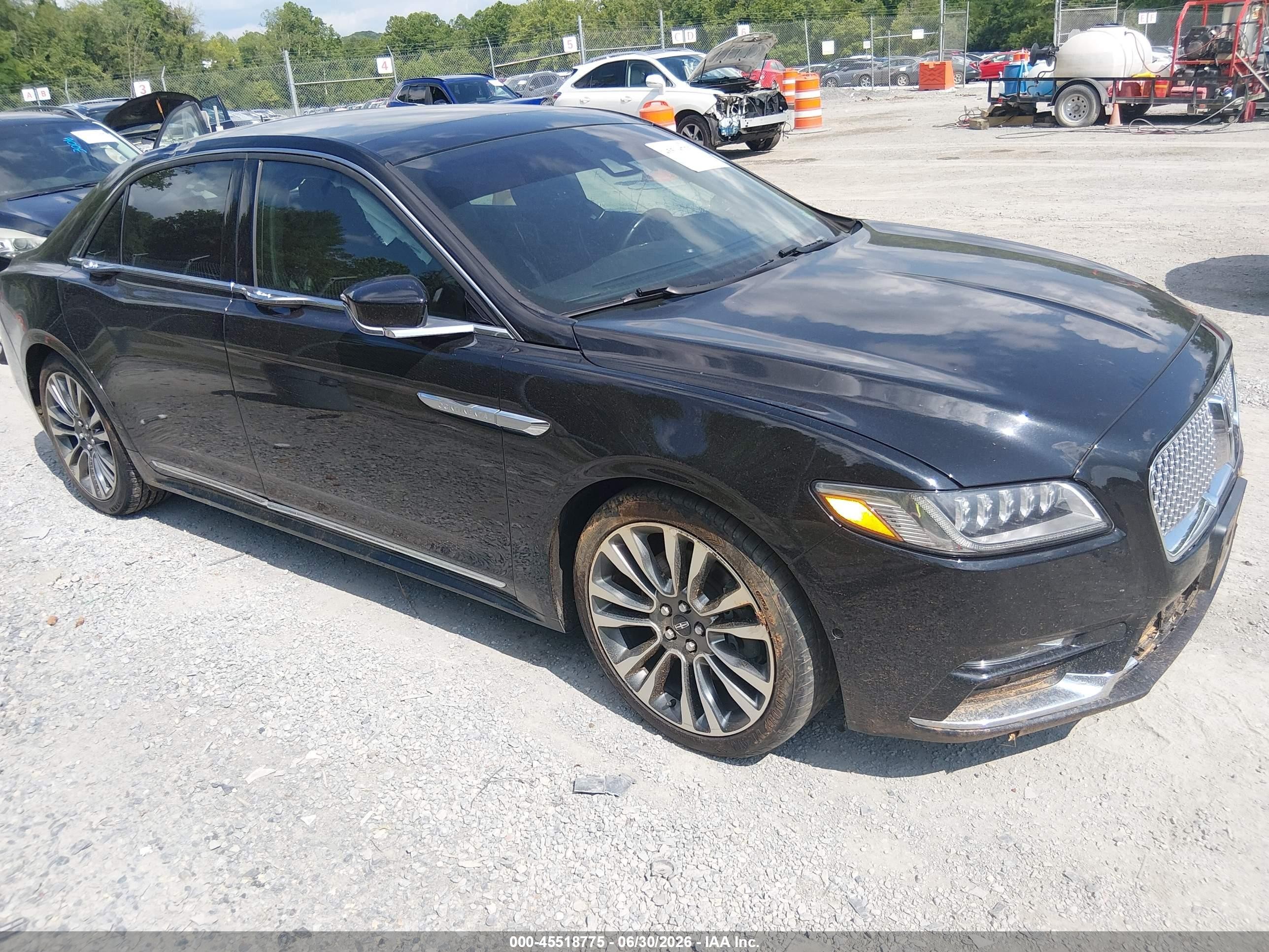2017 Lincoln Continental Reserve, VIN 1LN6L9NC2H5626880 — Rollover