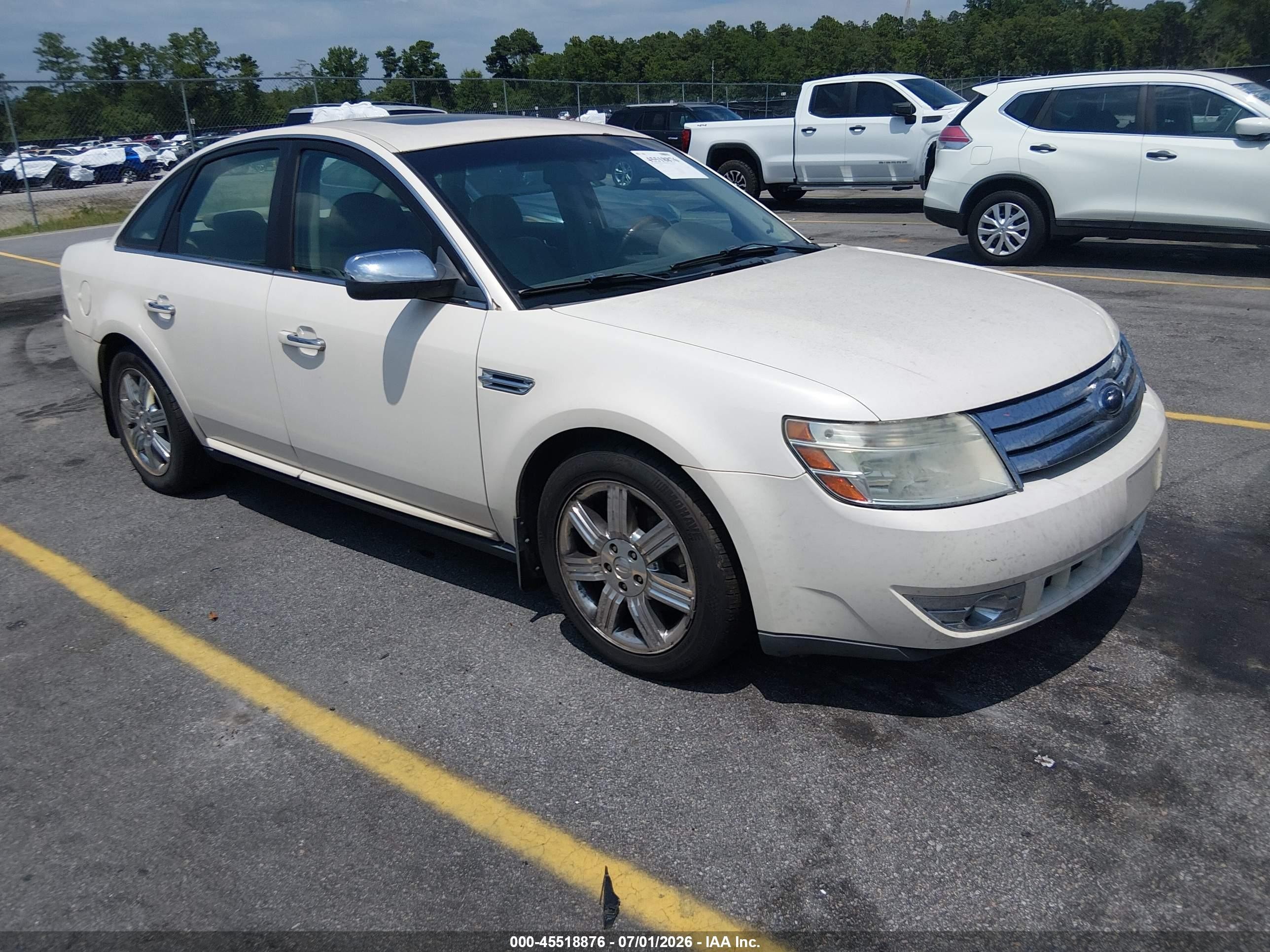 2009 Ford Taurus Limited, VIN 1FAHP25W19G122237 — Front end