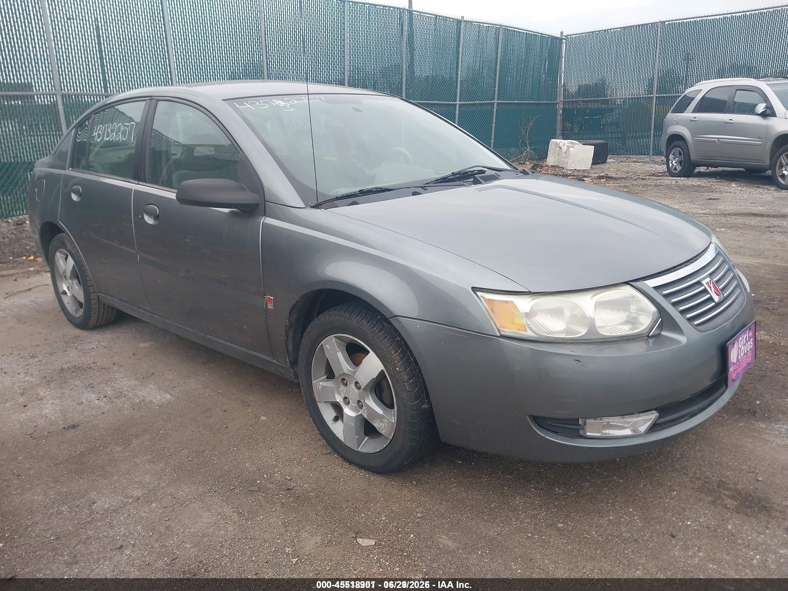 2006 Saturn ION, VIN 1G8AL55F76Z154631 — Not stated